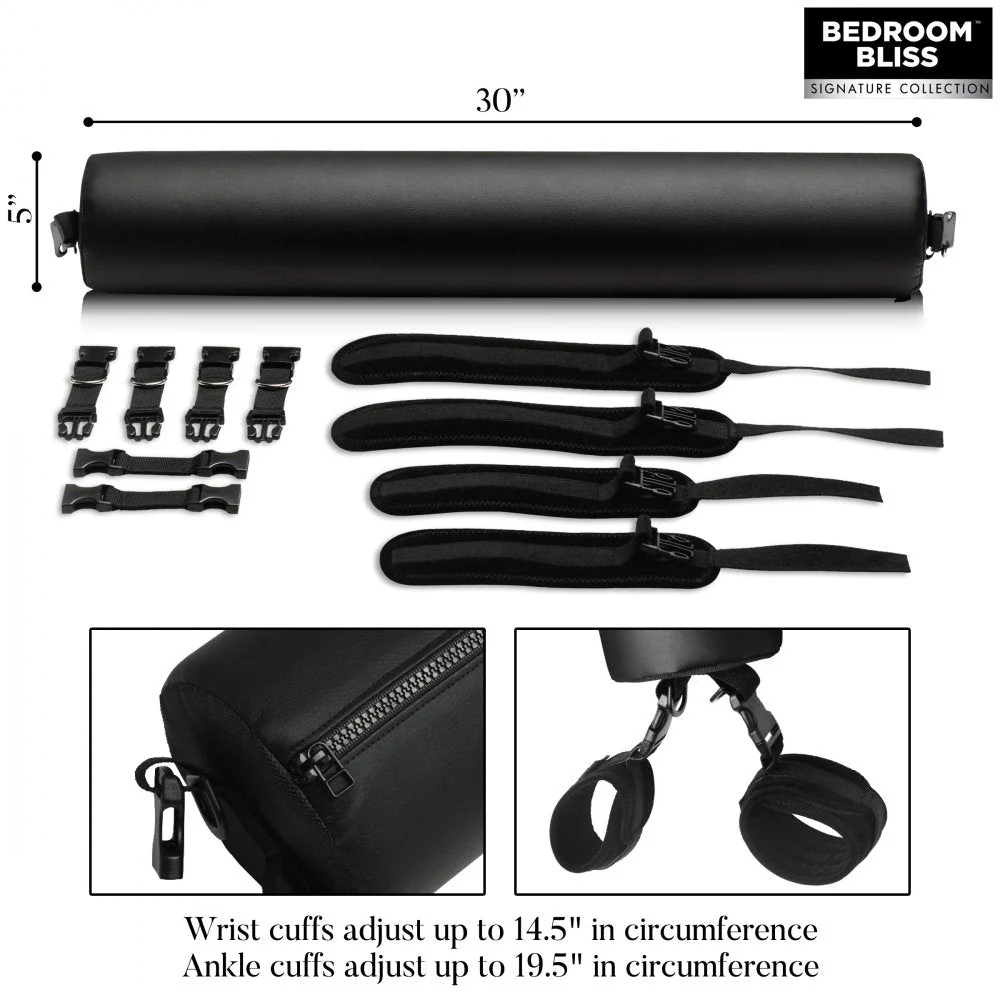 Padded Spreader Bar with Restraints - Image 6