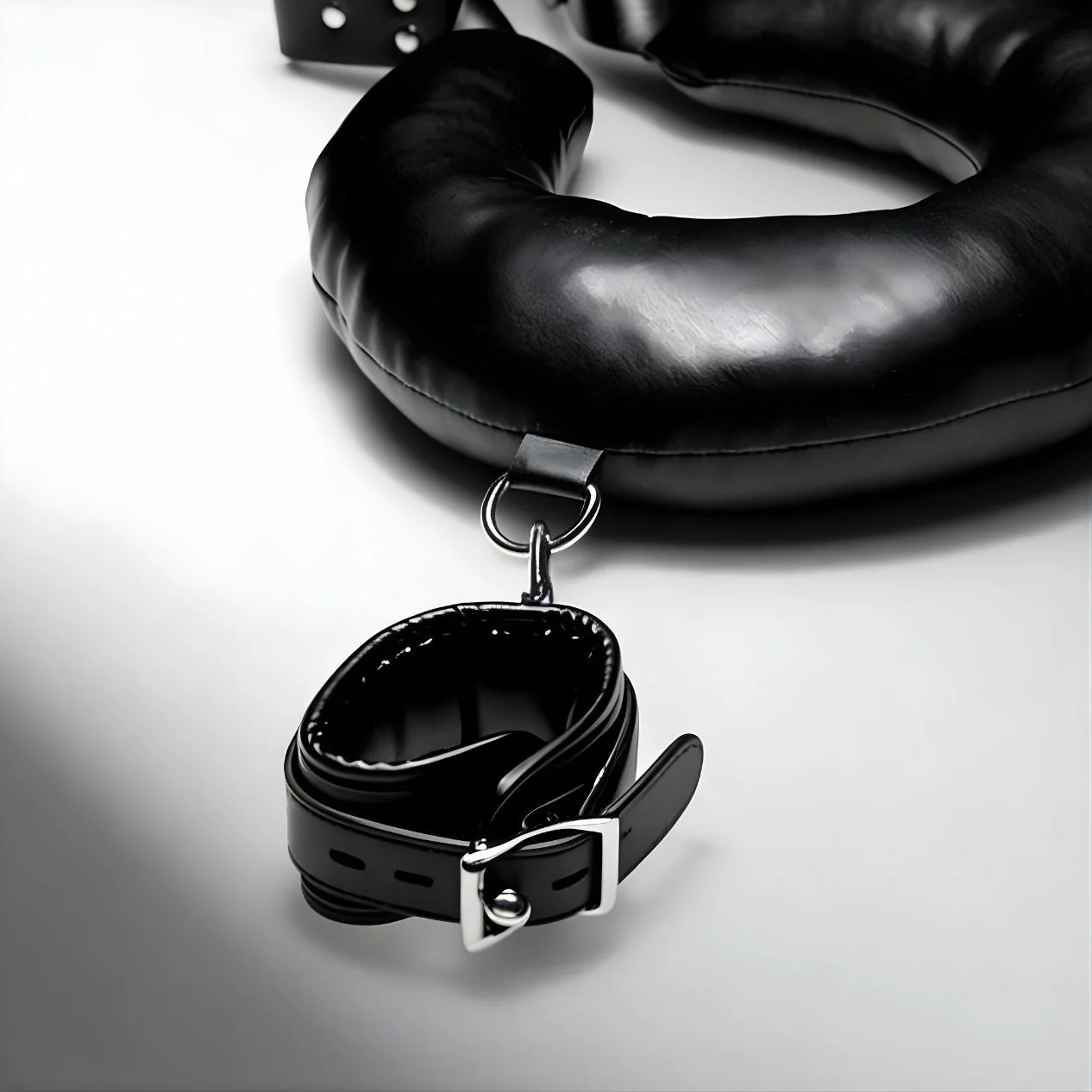 Padded Thigh Sling with Wrist Cuffs - Image 4