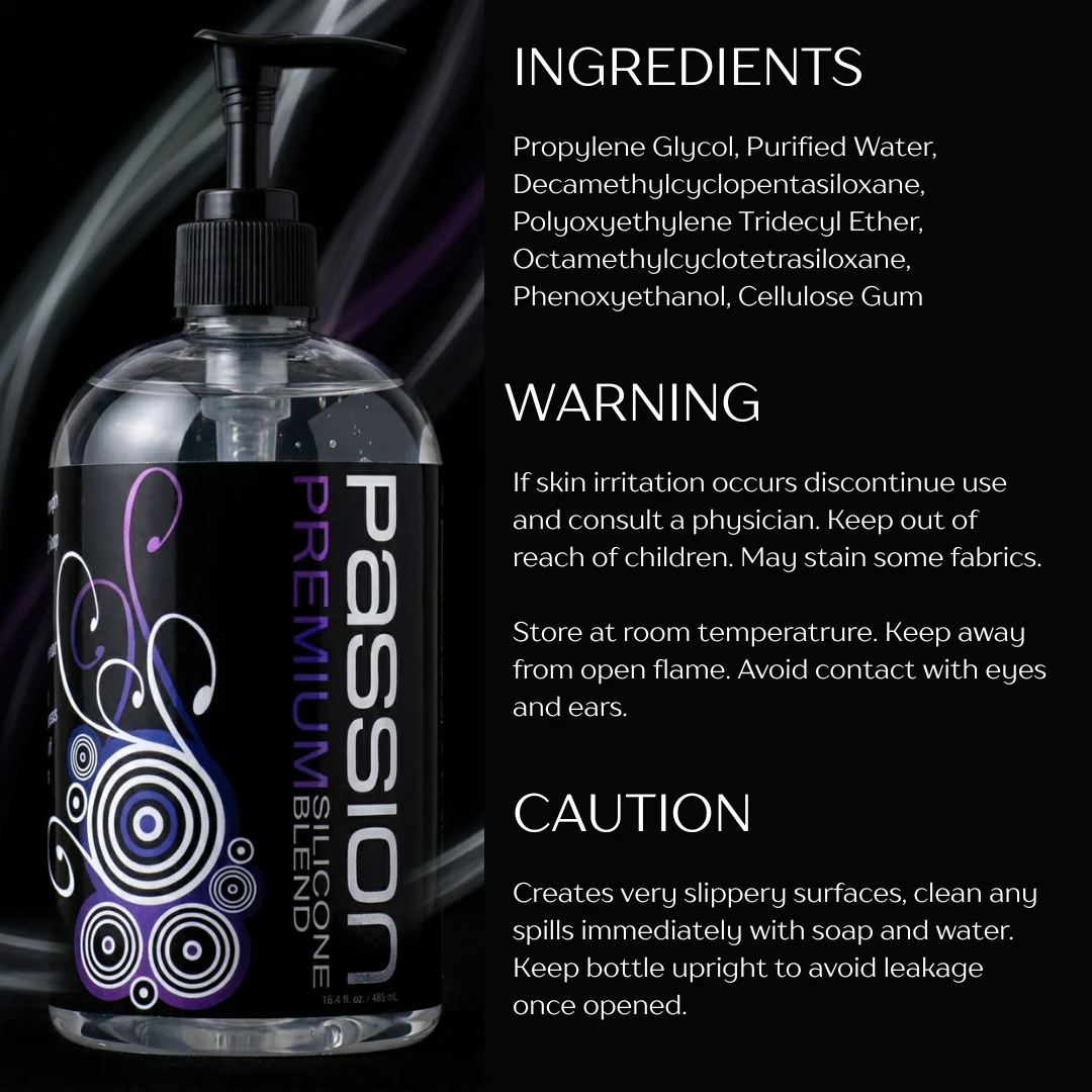 Passion Premium Silicone Hybrid Lubricant - Image 3