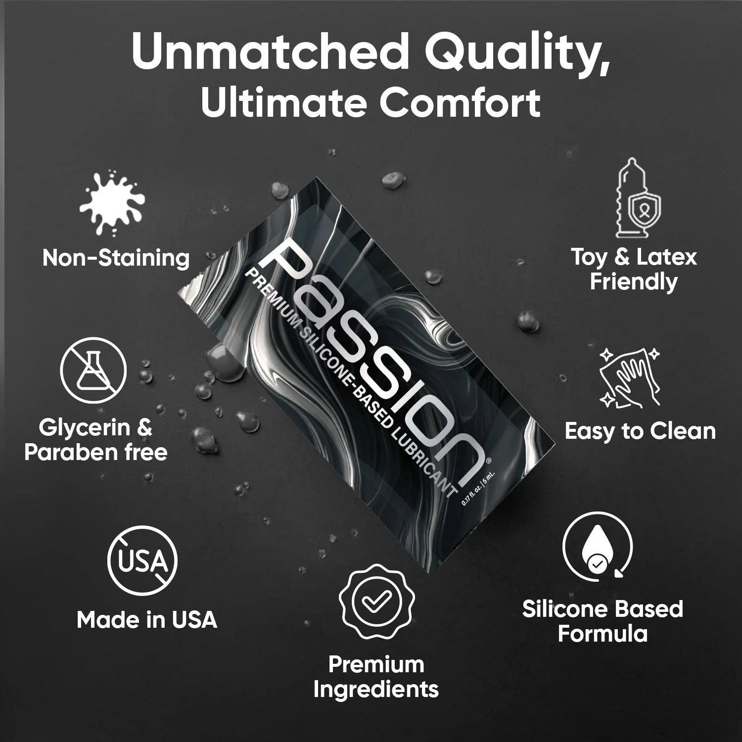 Passion Silicone 5ml Satchel - Image 4
