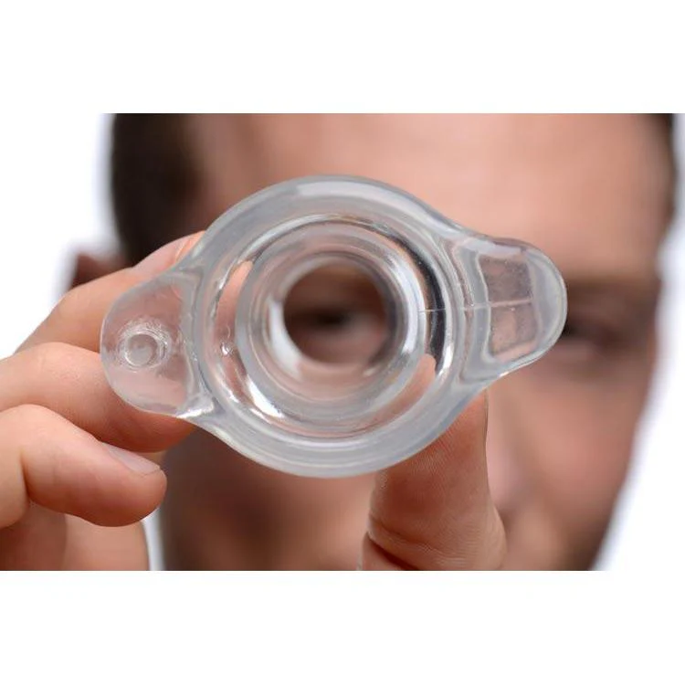 PeepHole Clear Hollow Anal Plug - Image 10