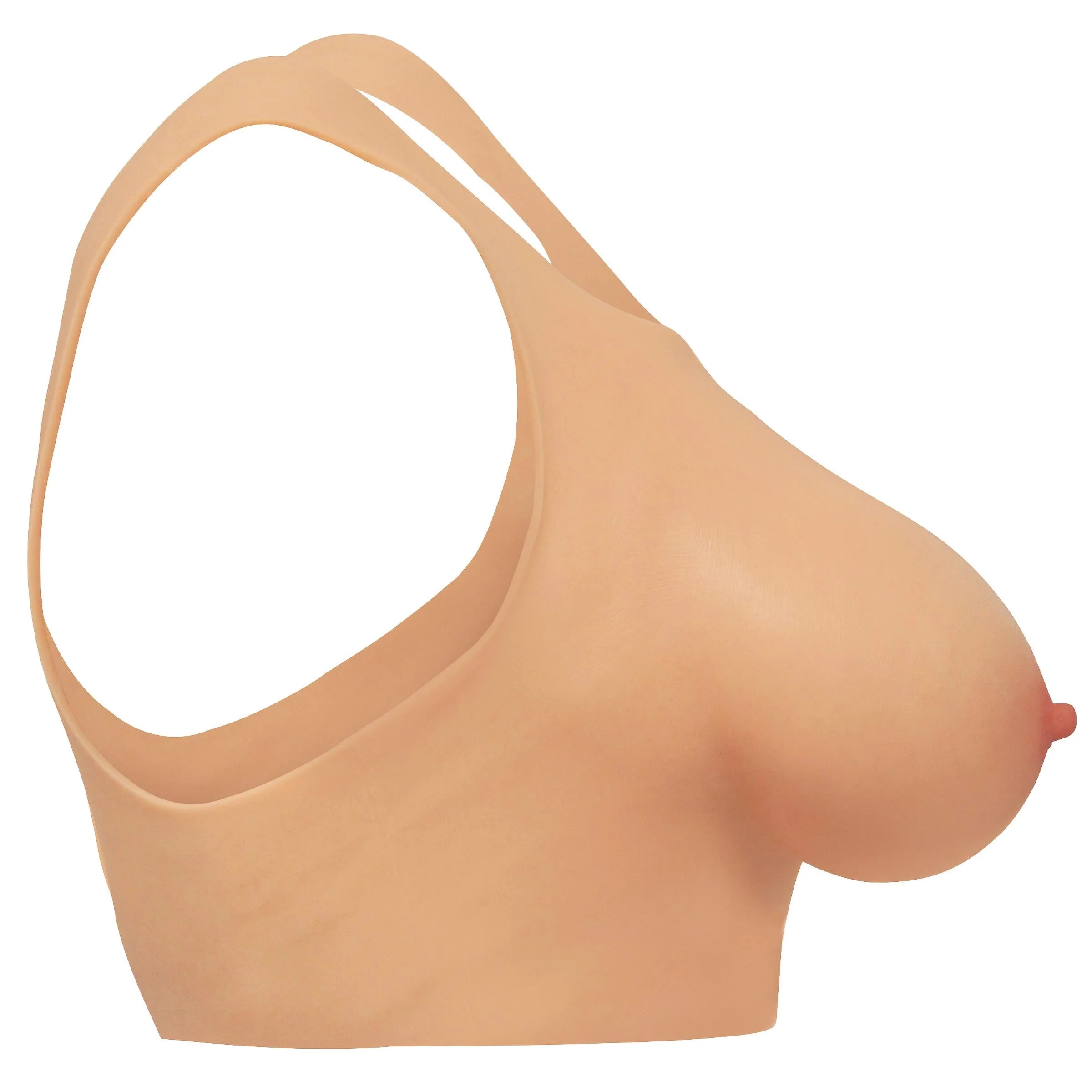 Perky Pair D Cup Wearable Silicone Breasts - Image 7