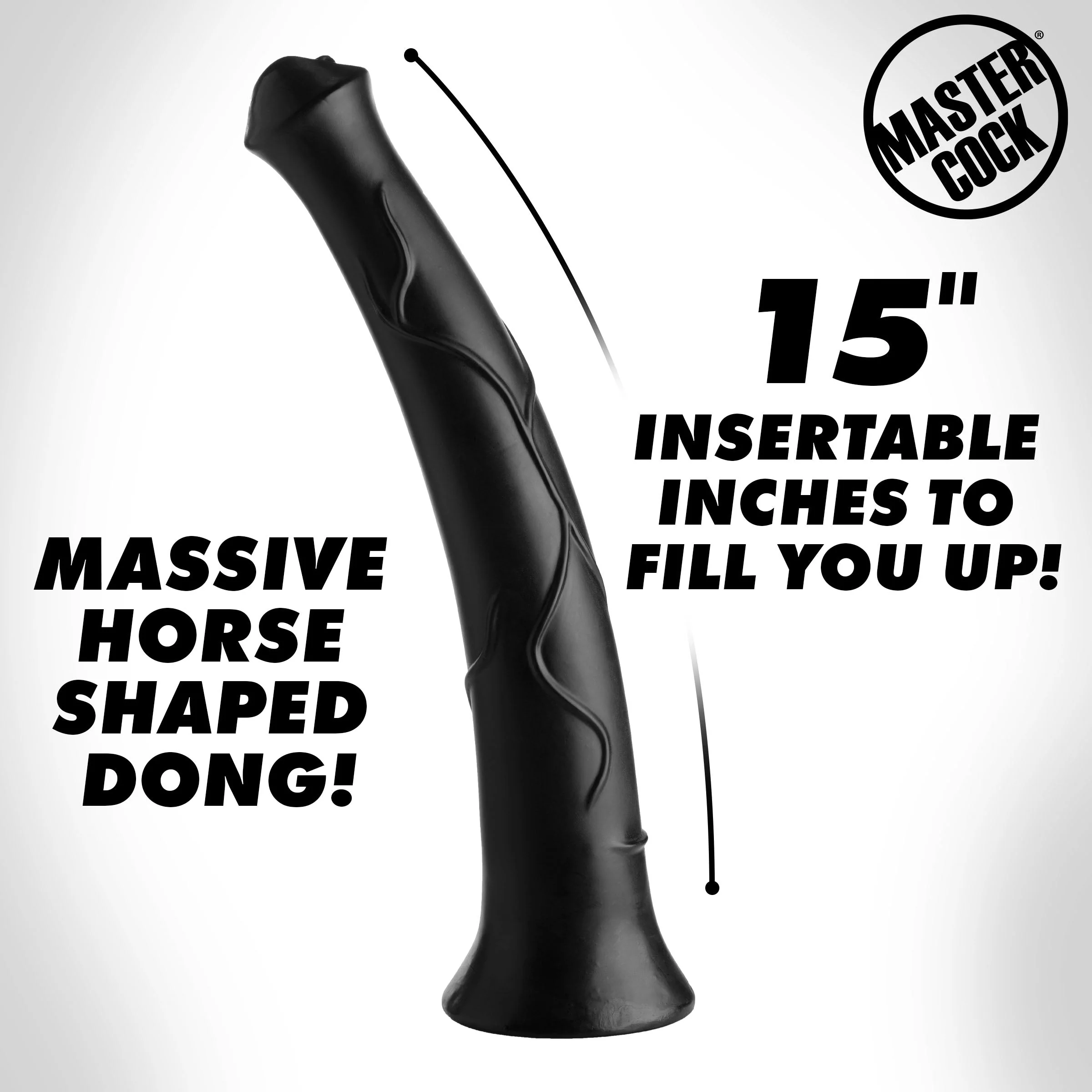Pony Boy 17 Inch Horse Dildo - Image 2