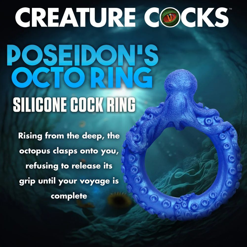Poseidon's Octo-Ring Silicone Cock Ring - Image 2