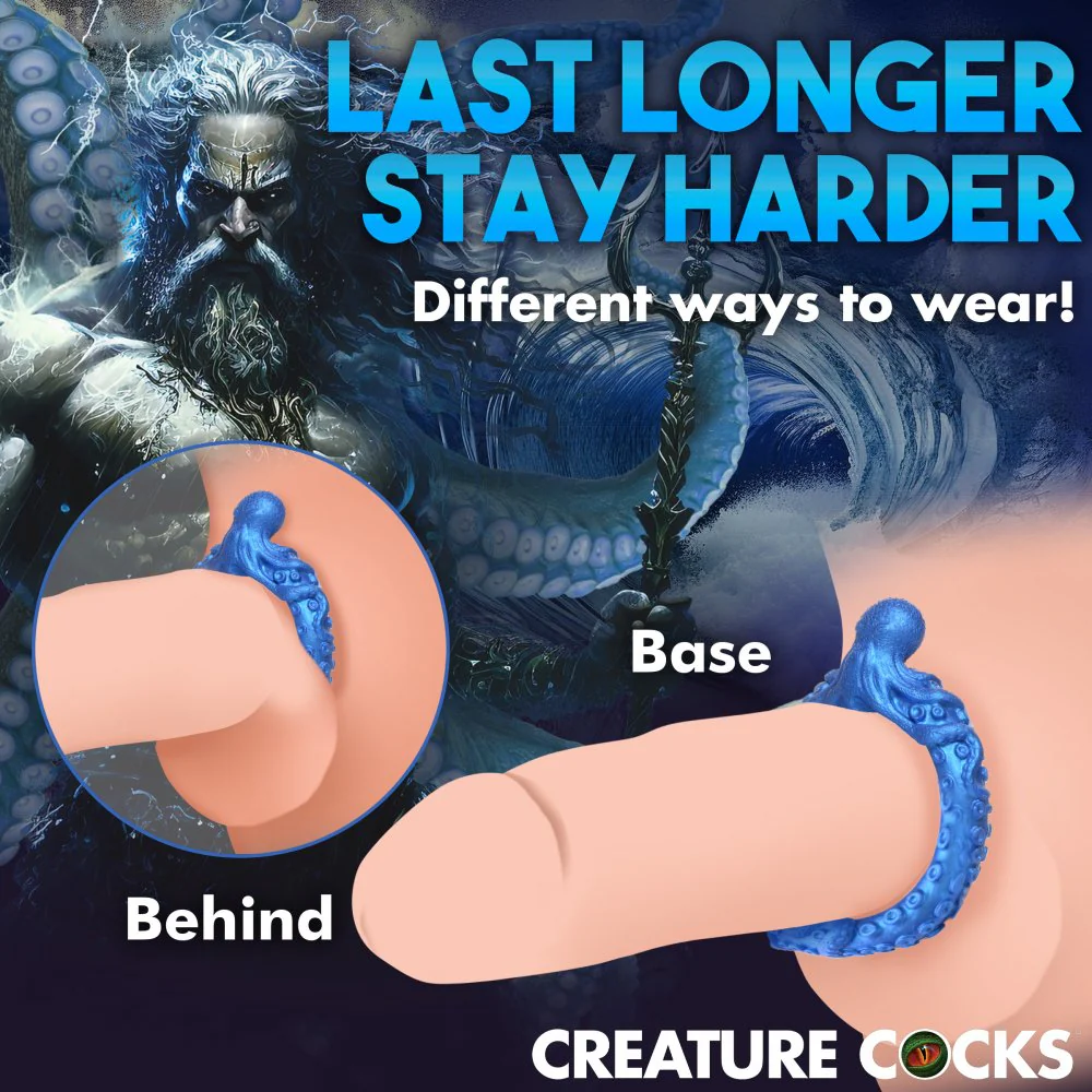 Poseidon's Octo-Ring Silicone Cock Ring - Image 6