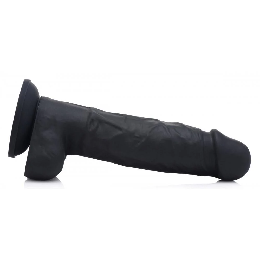 Power Pecker 7-inch Silicone Dildo with Balls - Image 3