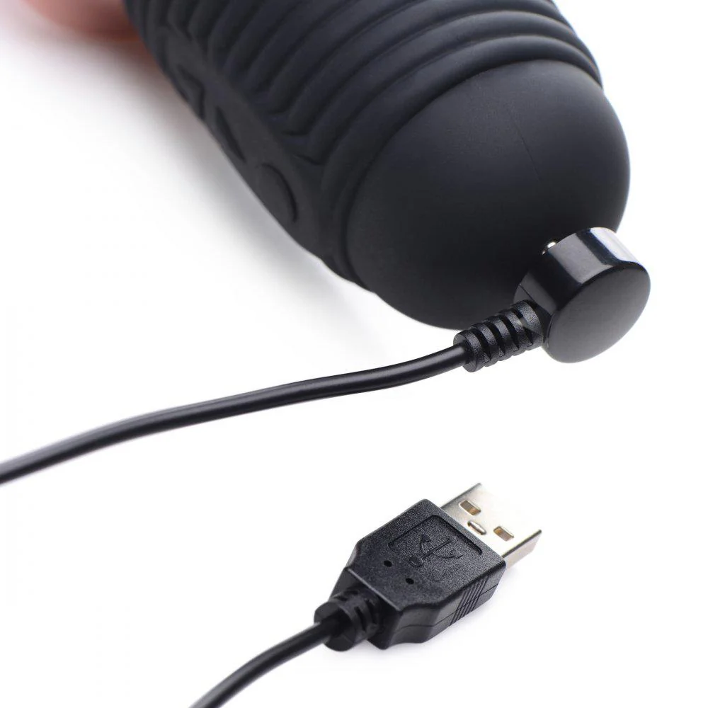 Power Pounder Vibrating and Thrusting Silicone Dildo - Image 5