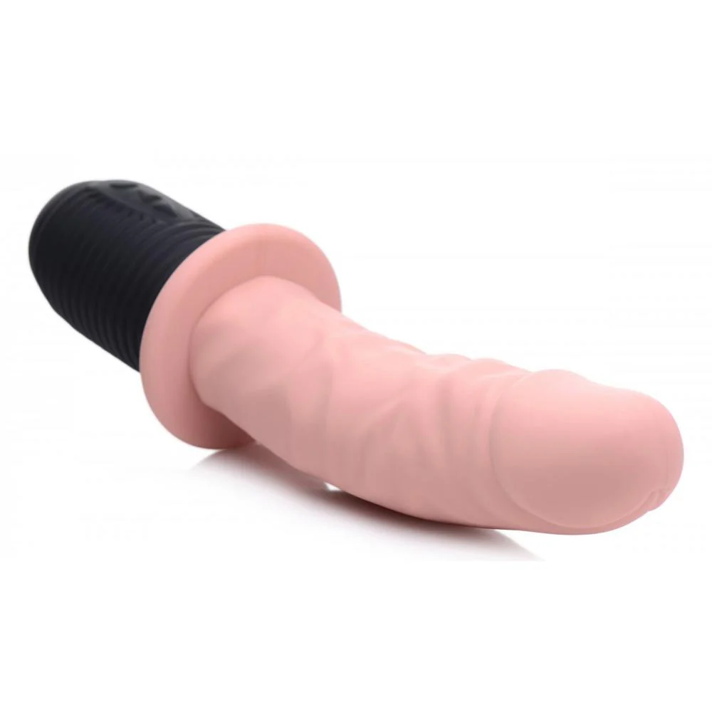 Power Pounder Vibrating and Thrusting Silicone Dildo - Image 6