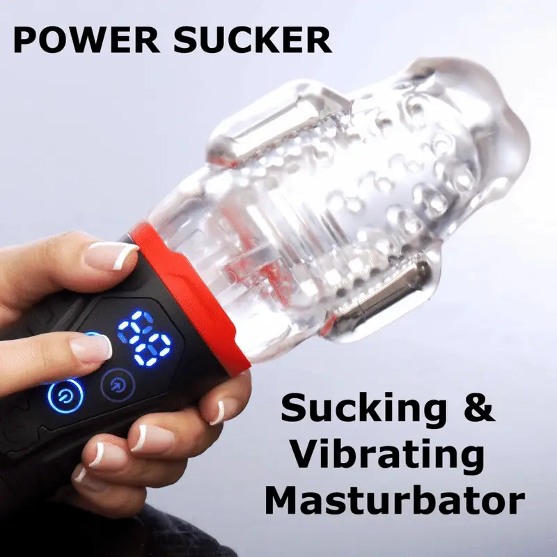 Power Suck Sucking & Vibrating Masturbator - Image 5