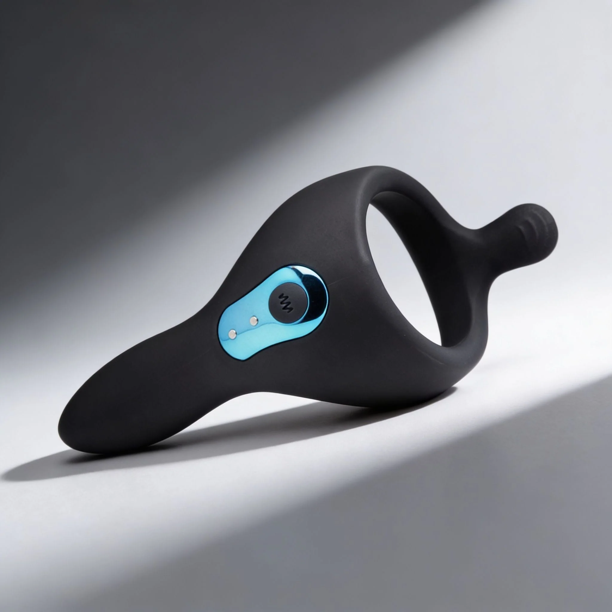 Power Taint 7X Silicone Cock and Ball Ring with Remote - Image 3