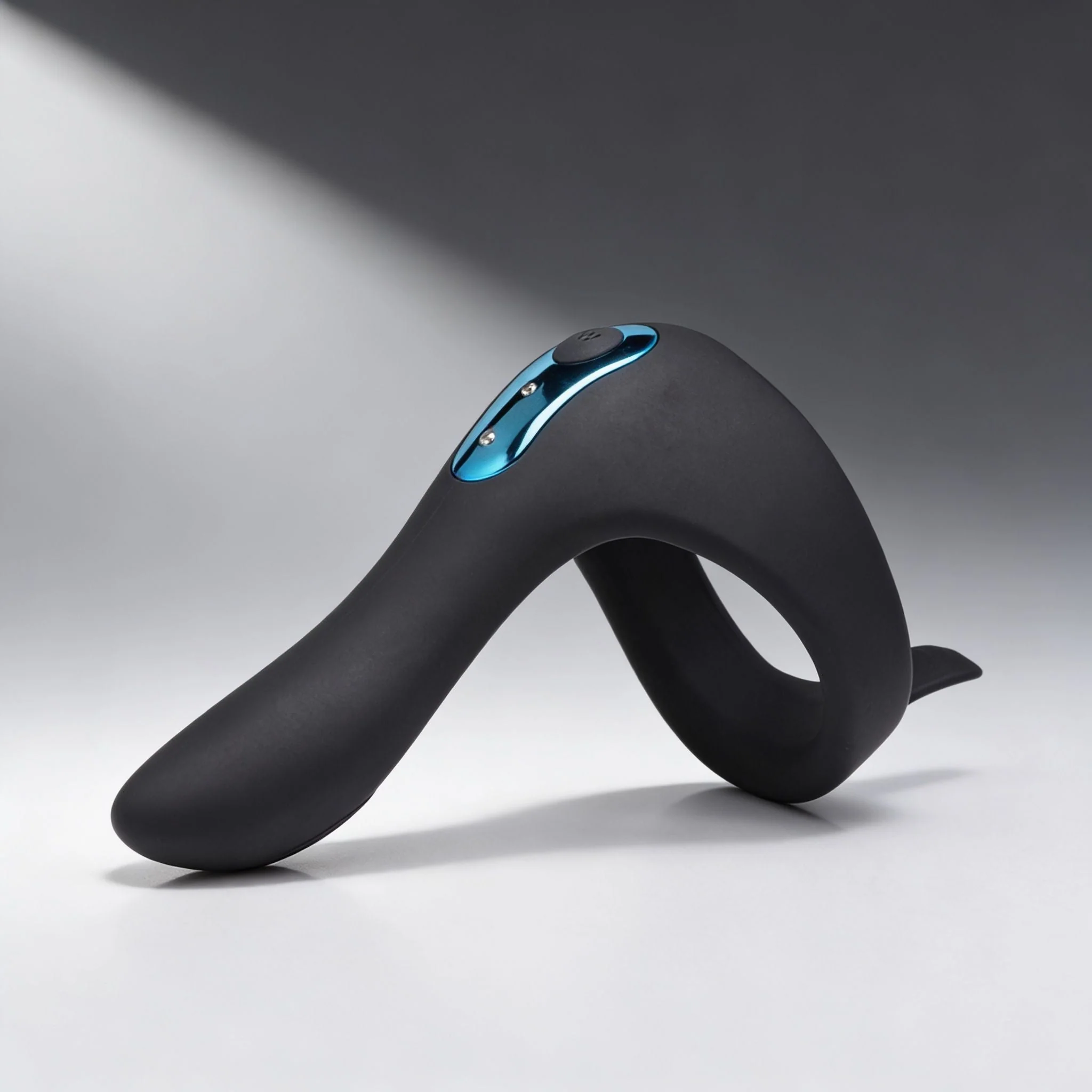 Power Taint 7X Silicone Cock and Ball Ring with Remote - Image 4