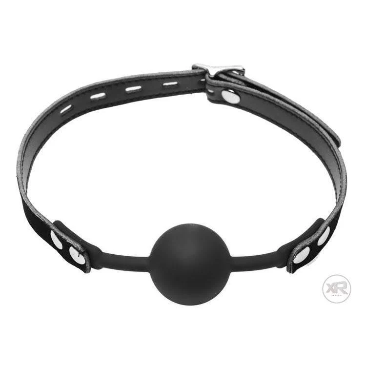 Premium Hush Locking Silicone Ball Gag - Image 4