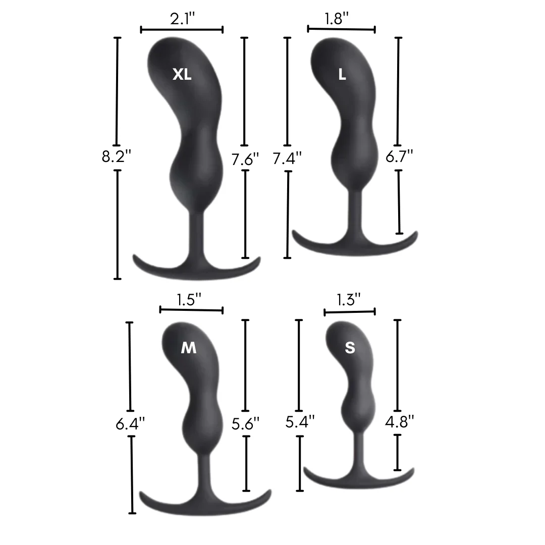 Premium Silicone Weighted Prostate Plug - Image 4