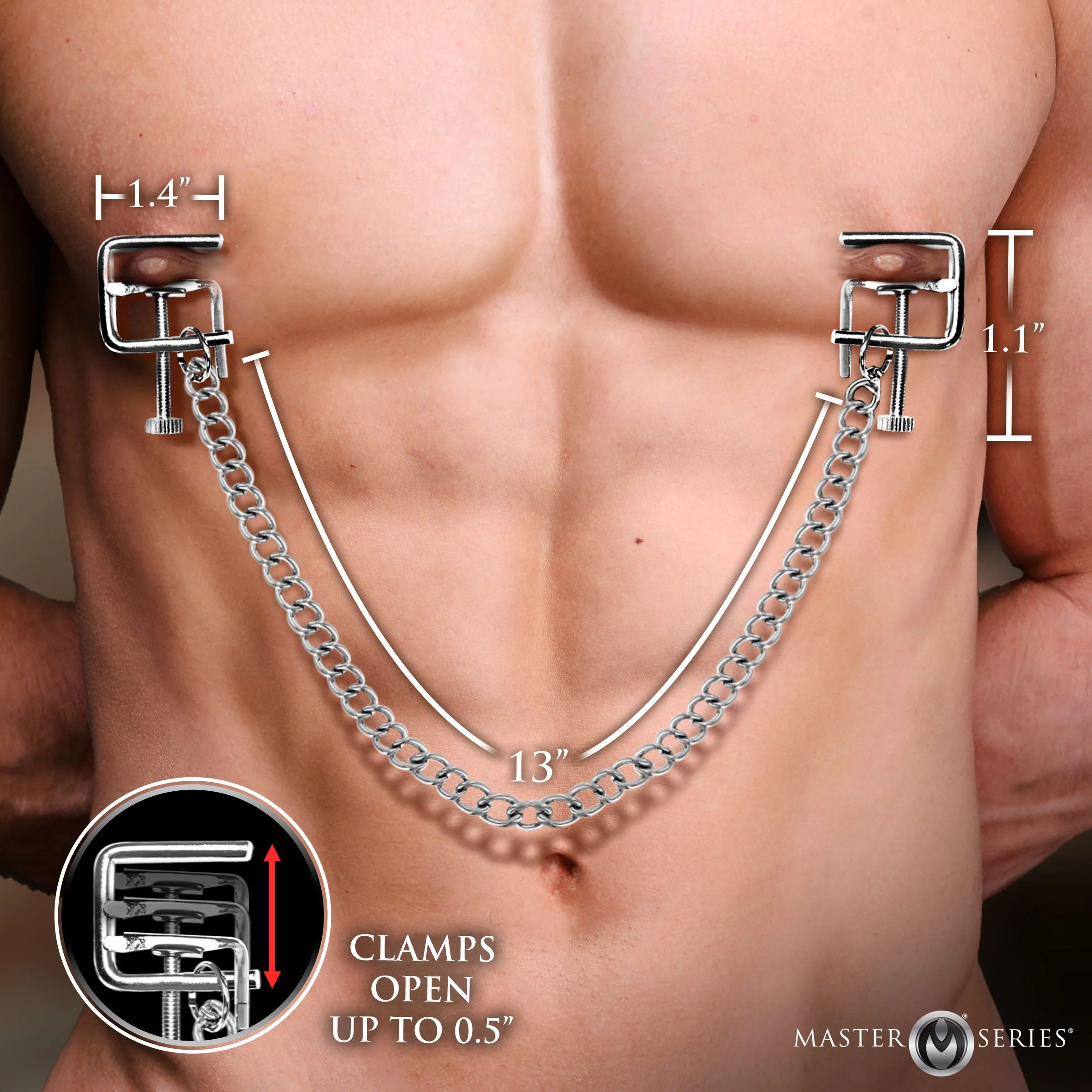 Pressure Vice Metal Nipple Clamps - Image 3