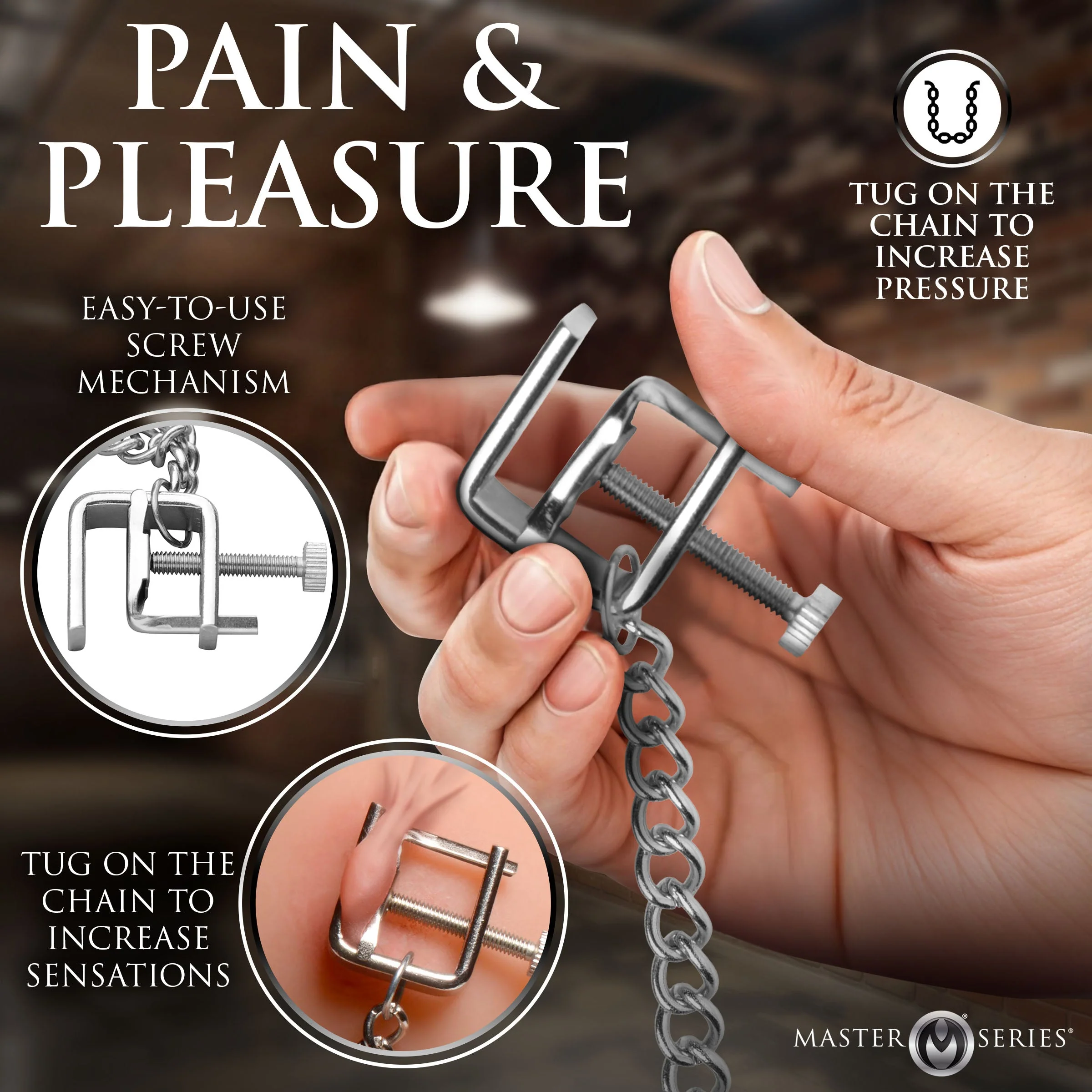 Pressure Vice Metal Nipple Clamps - Image 4