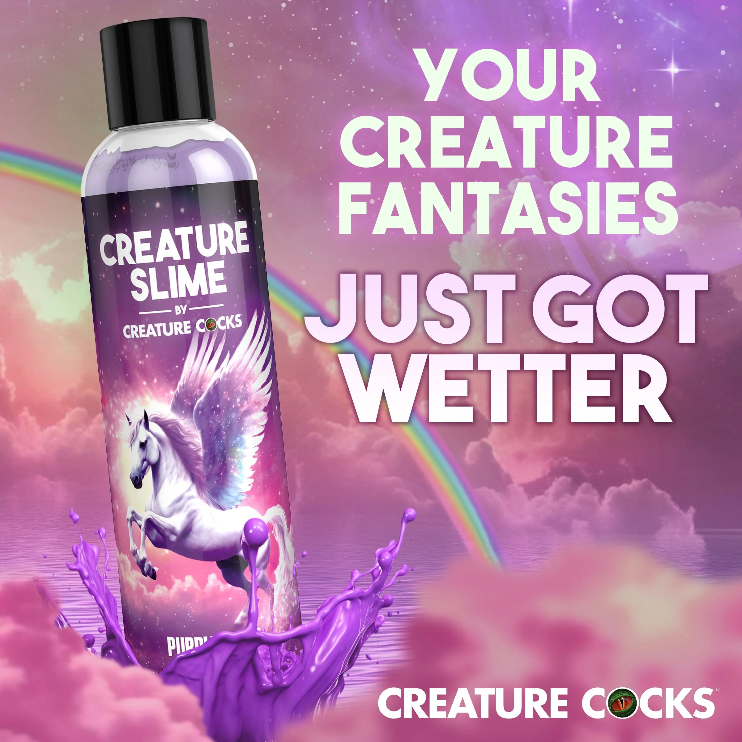 Purple Creature Slime Water-Based Lubricant - Image 4