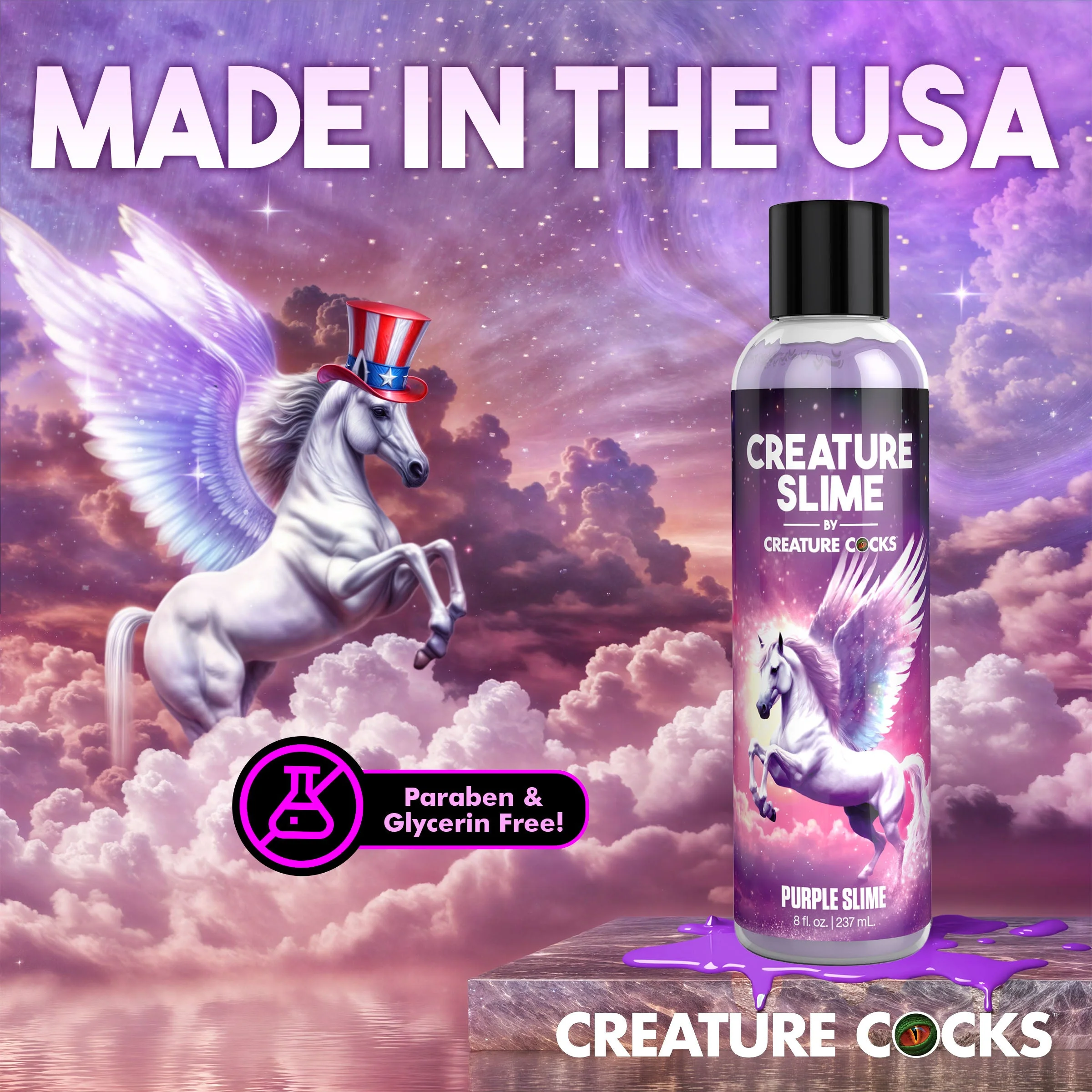Purple Creature Slime Water-Based Lubricant - Image 5