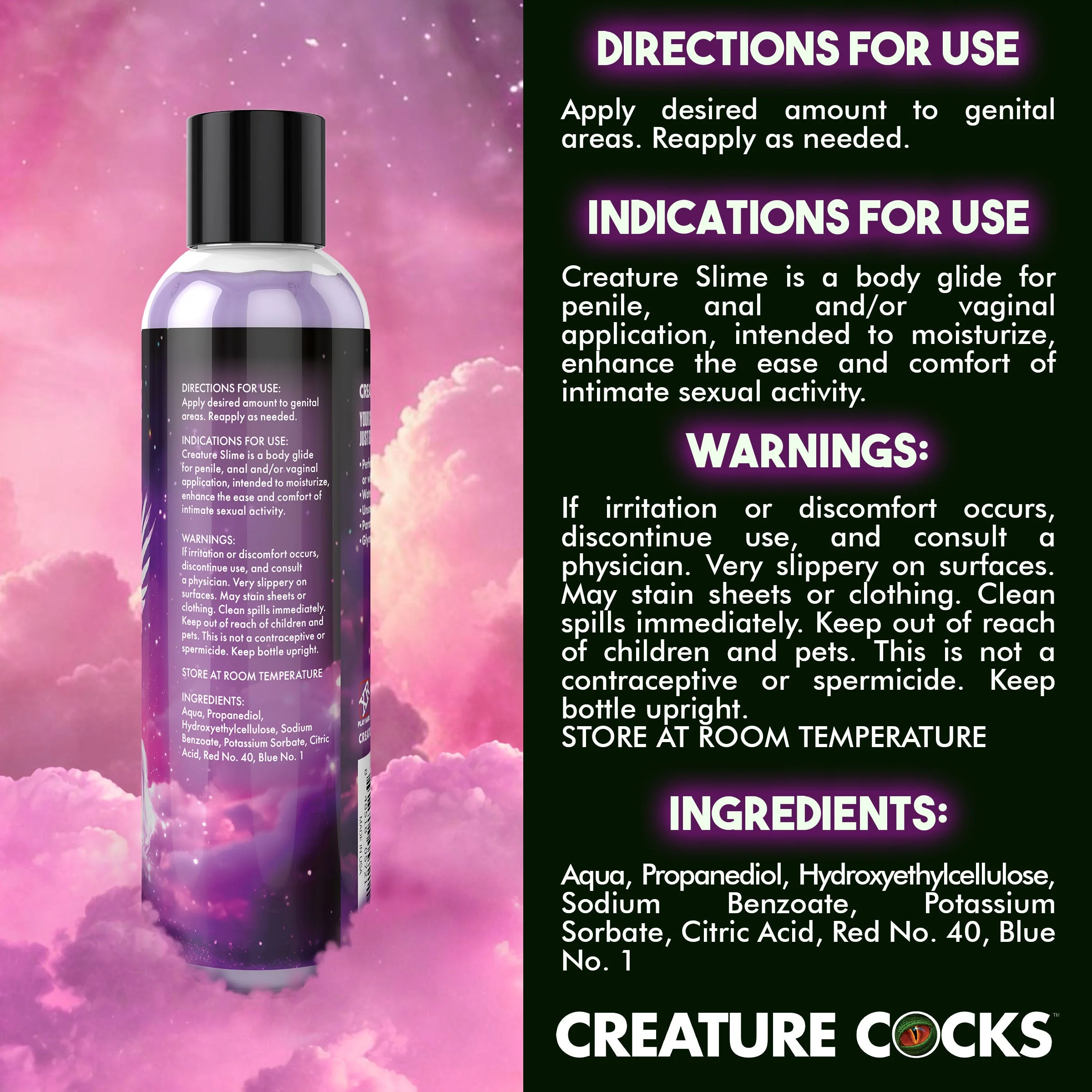 Purple Creature Slime Water-Based Lubricant - Image 6