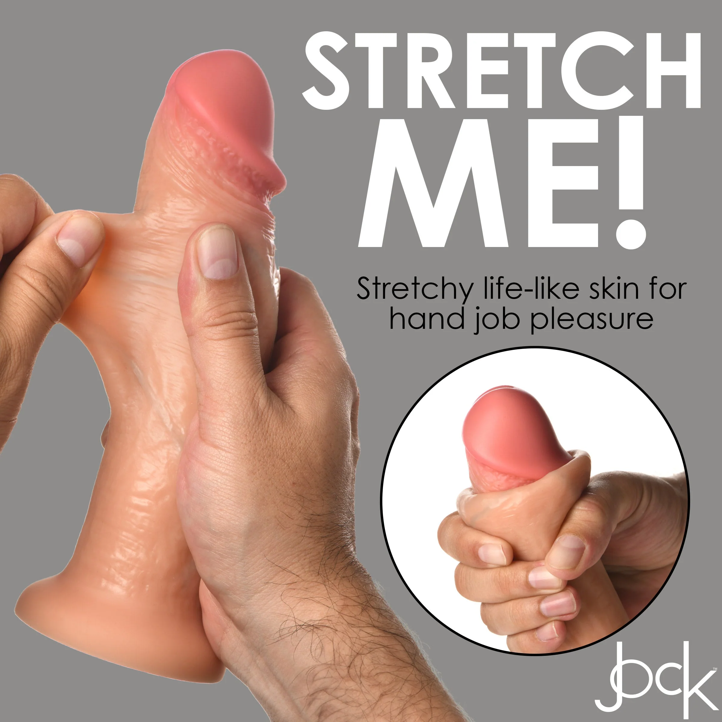 Real Skin Silicone Dildo - Image 6