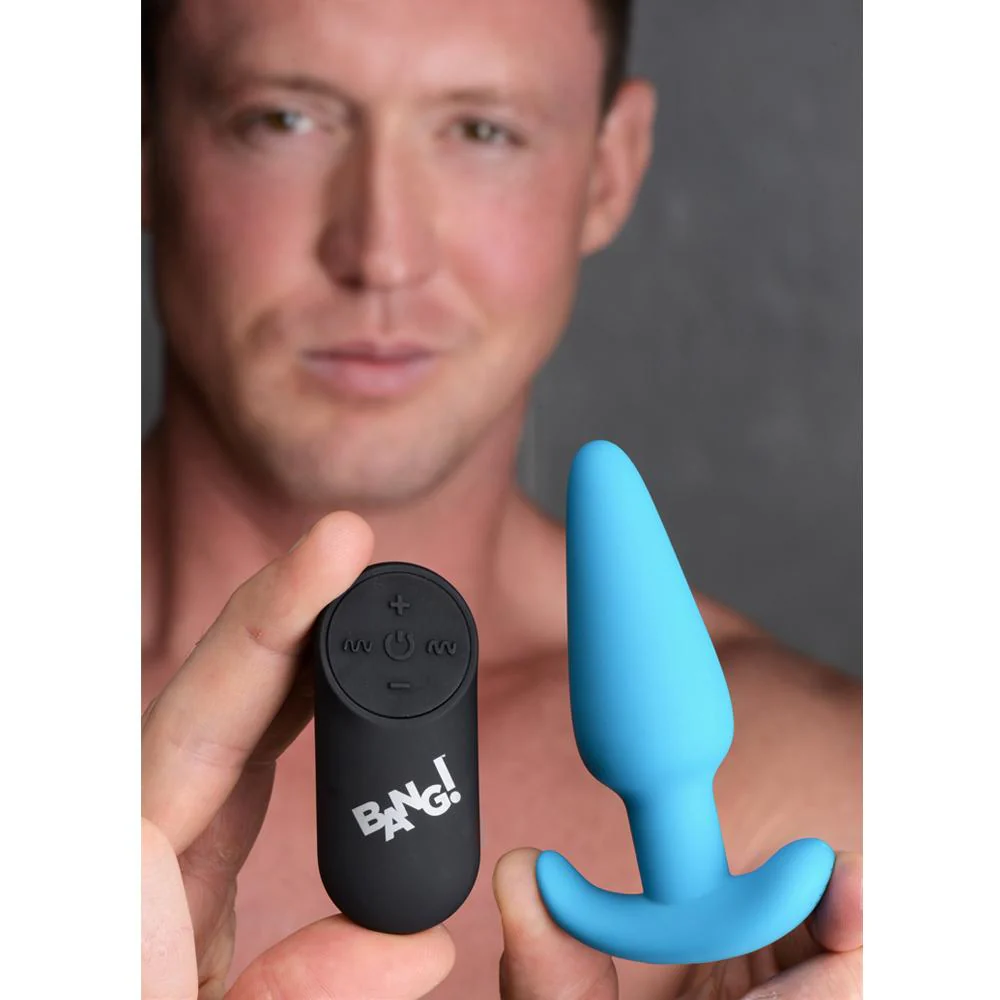 Remote Control 21X Vibrating Silicone Butt Plug - Image 3