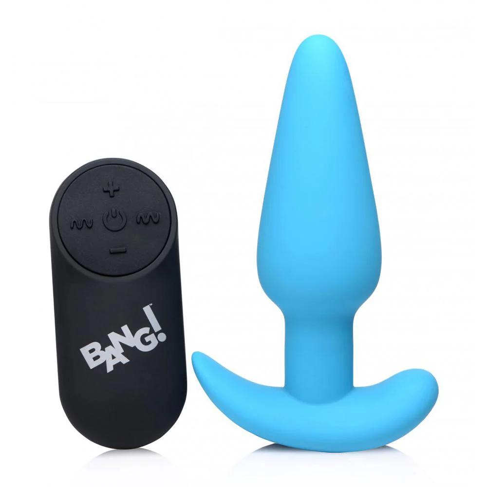 Remote Control 21X Vibrating Silicone Butt Plug - Image 4