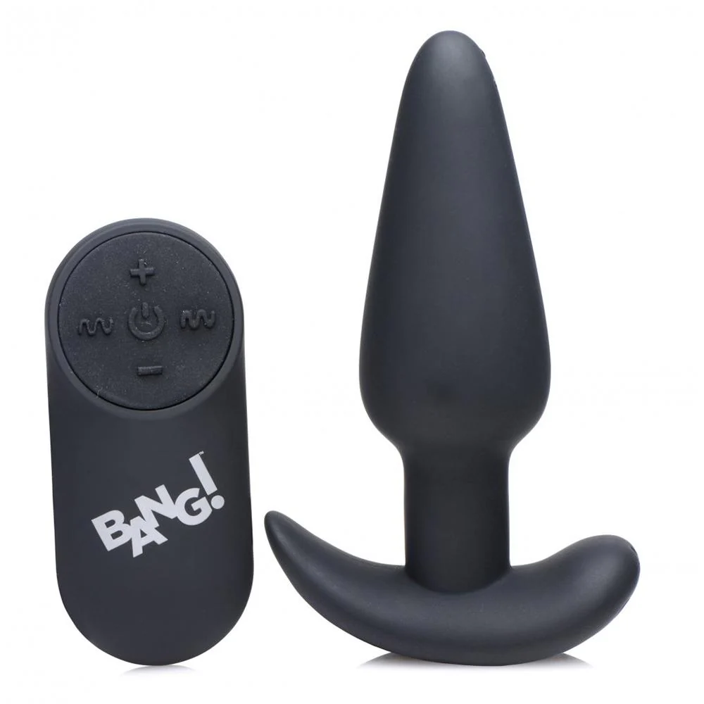 Remote Control 21X Vibrating Silicone Butt Plug - Image 7