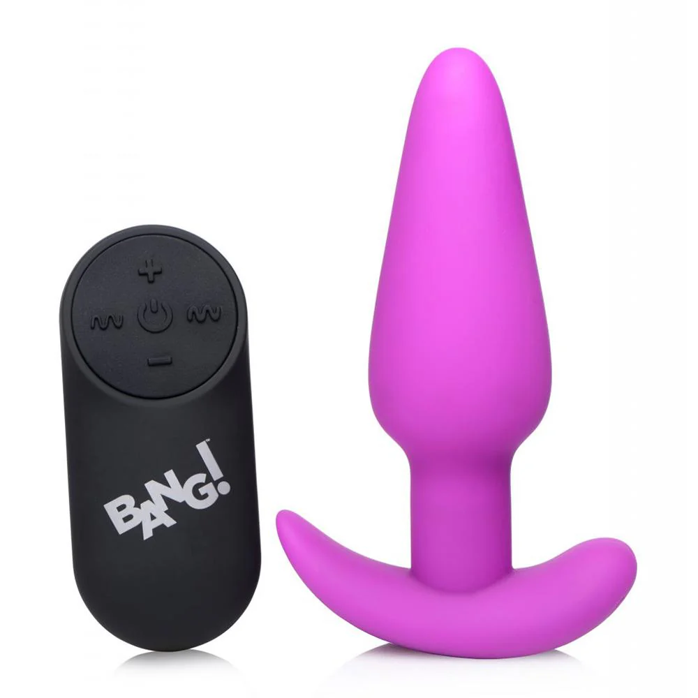 Remote Control 21X Vibrating Silicone Butt Plug - Image 9