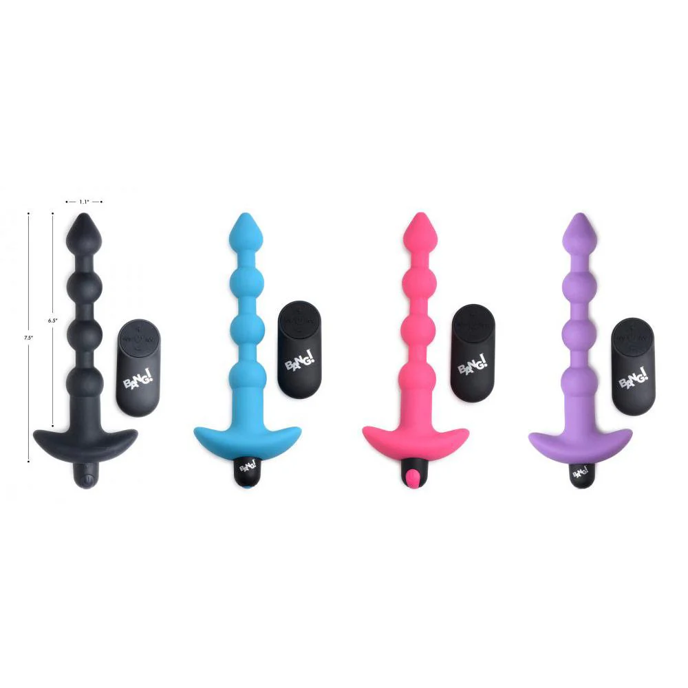 Remote Control Vibrating Silicone Anal Beads - Image 5