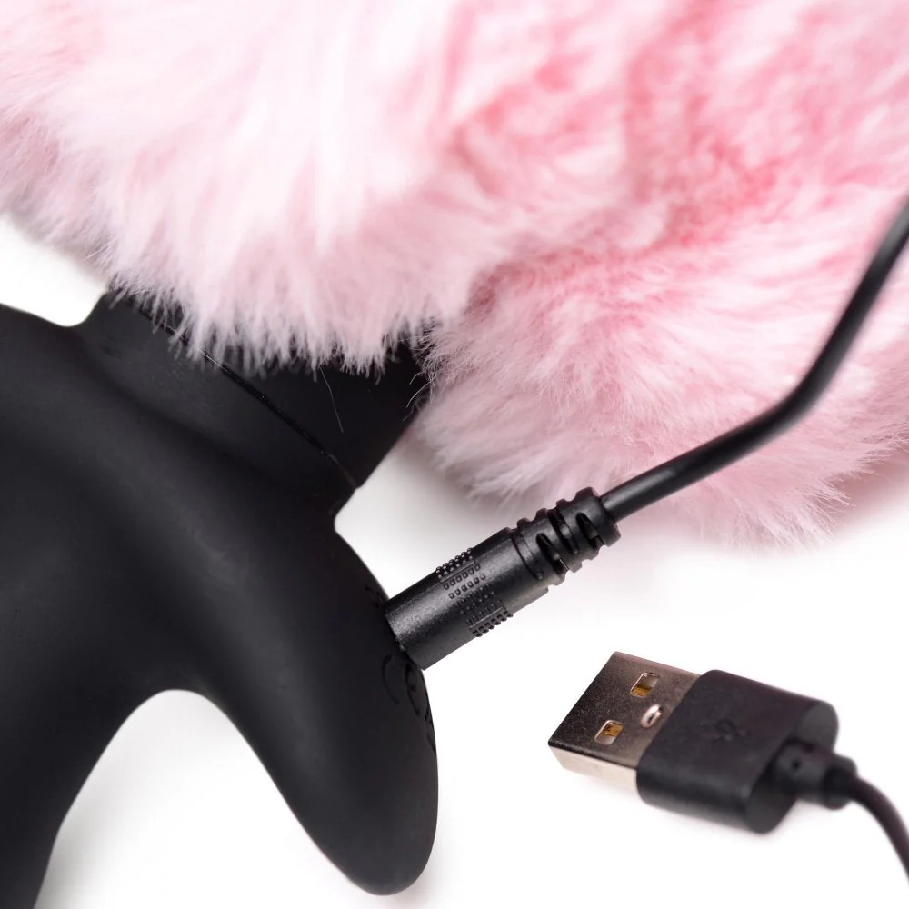 Remote Control Wagging Bunny Tail Anal Plug - Image 3