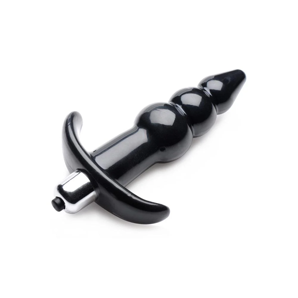 Ribbed Vibrating Butt Plug - Image 4