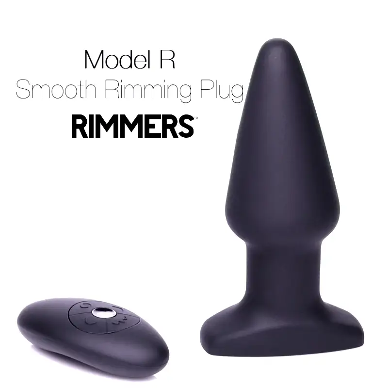 Rimmers Model R Smooth Rimming Plug with Remote - Image 2