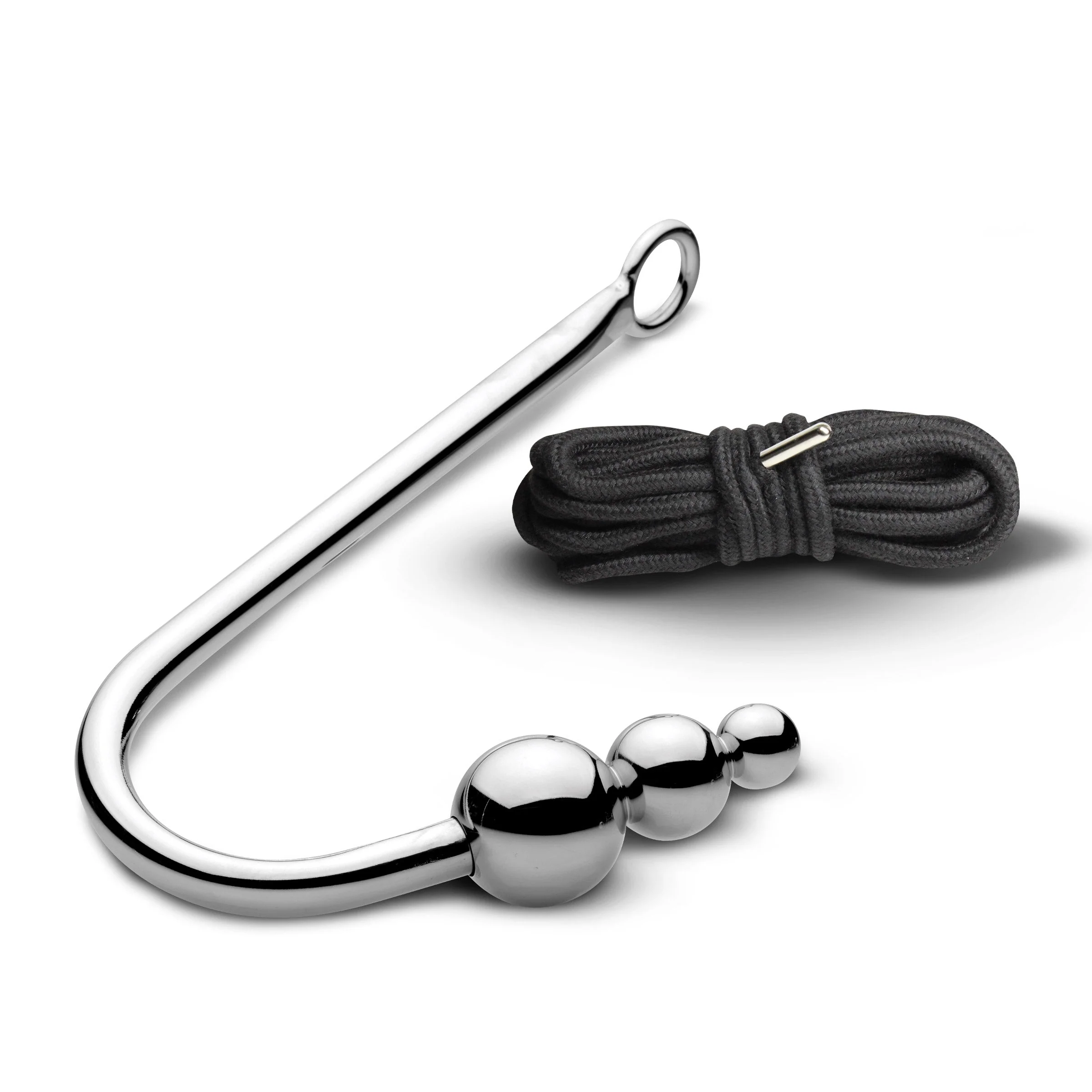 Beaded Anal Hook with Rope - Image 5