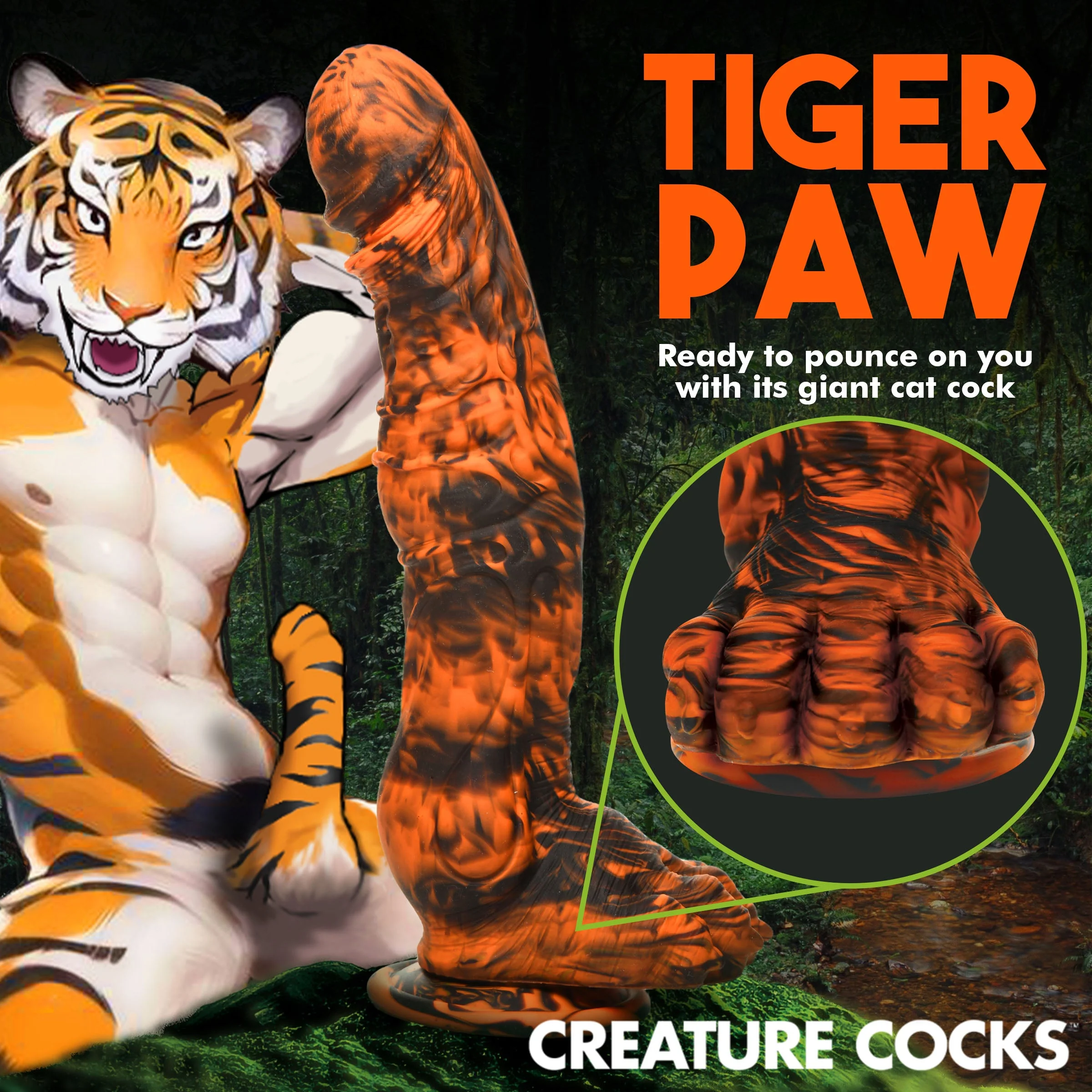 Sabretooth Silicone Dildo - Image 2