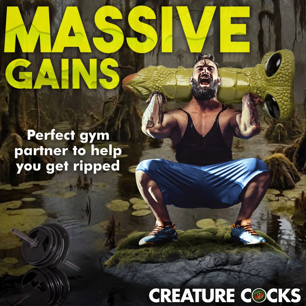 Scaly Swamp Monster 3 Foot Giant Dildo - Image 7