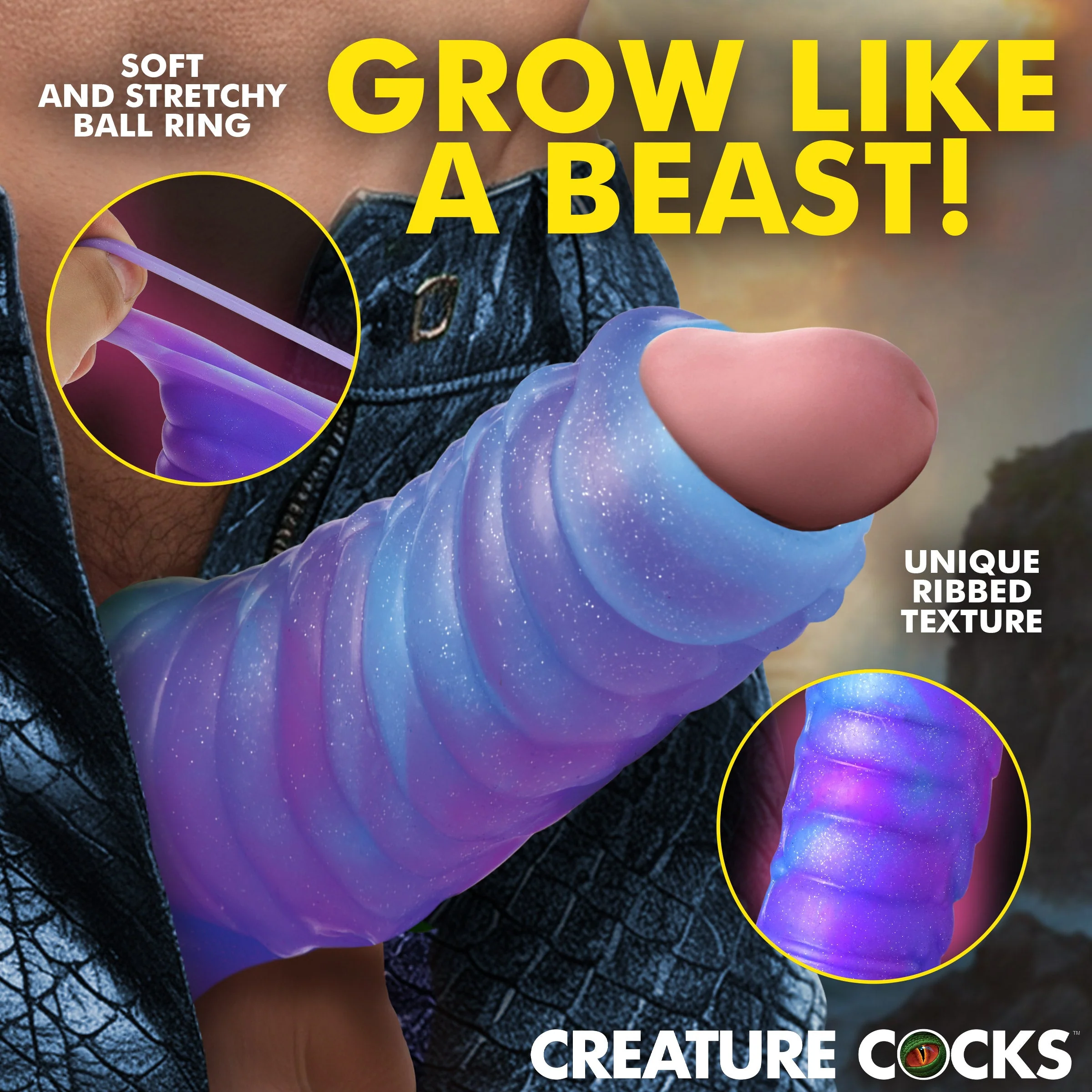 Sea Stallion Silicone Penis Enhancer - Image 2