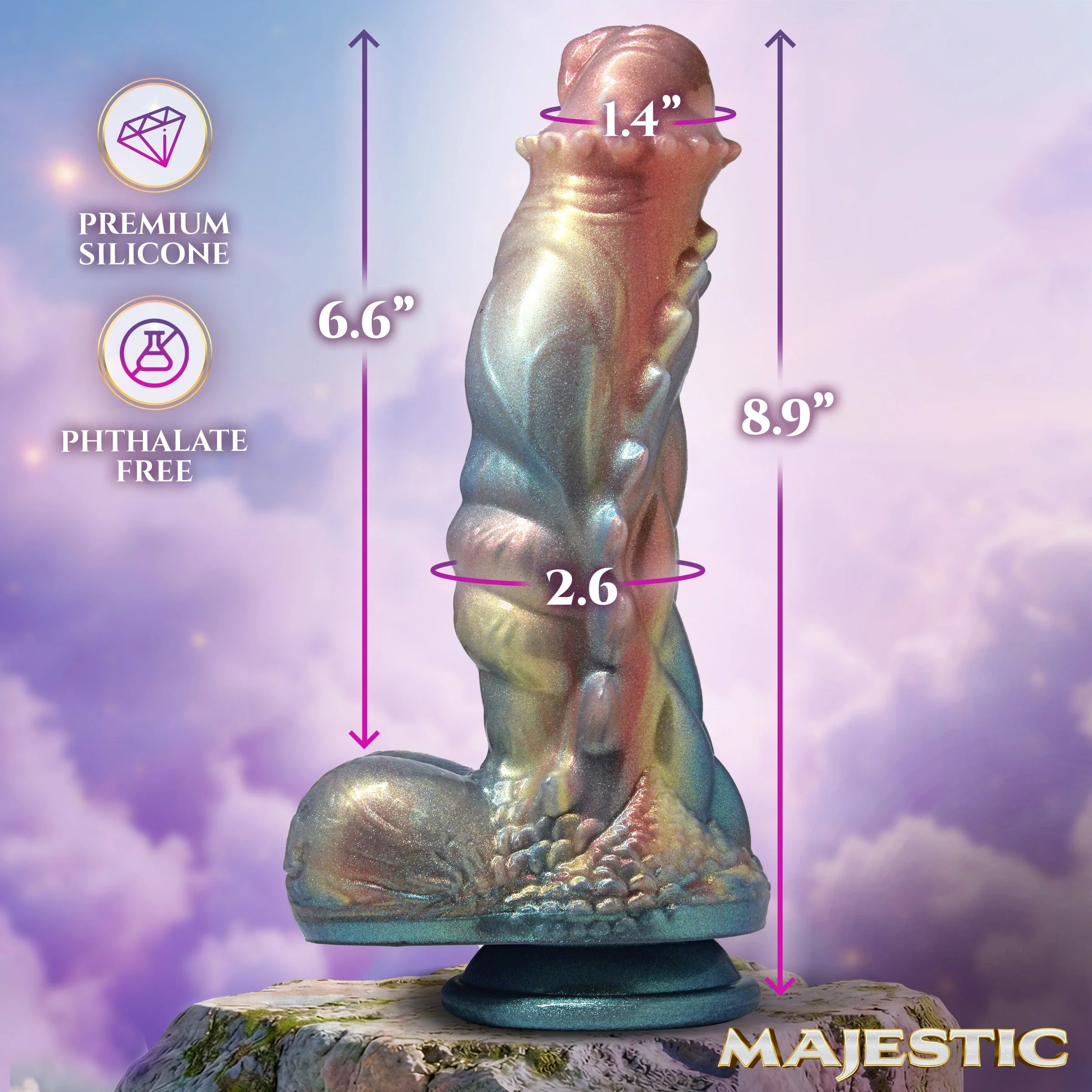Seraphina Dragon Silicone Dildo - Image 2