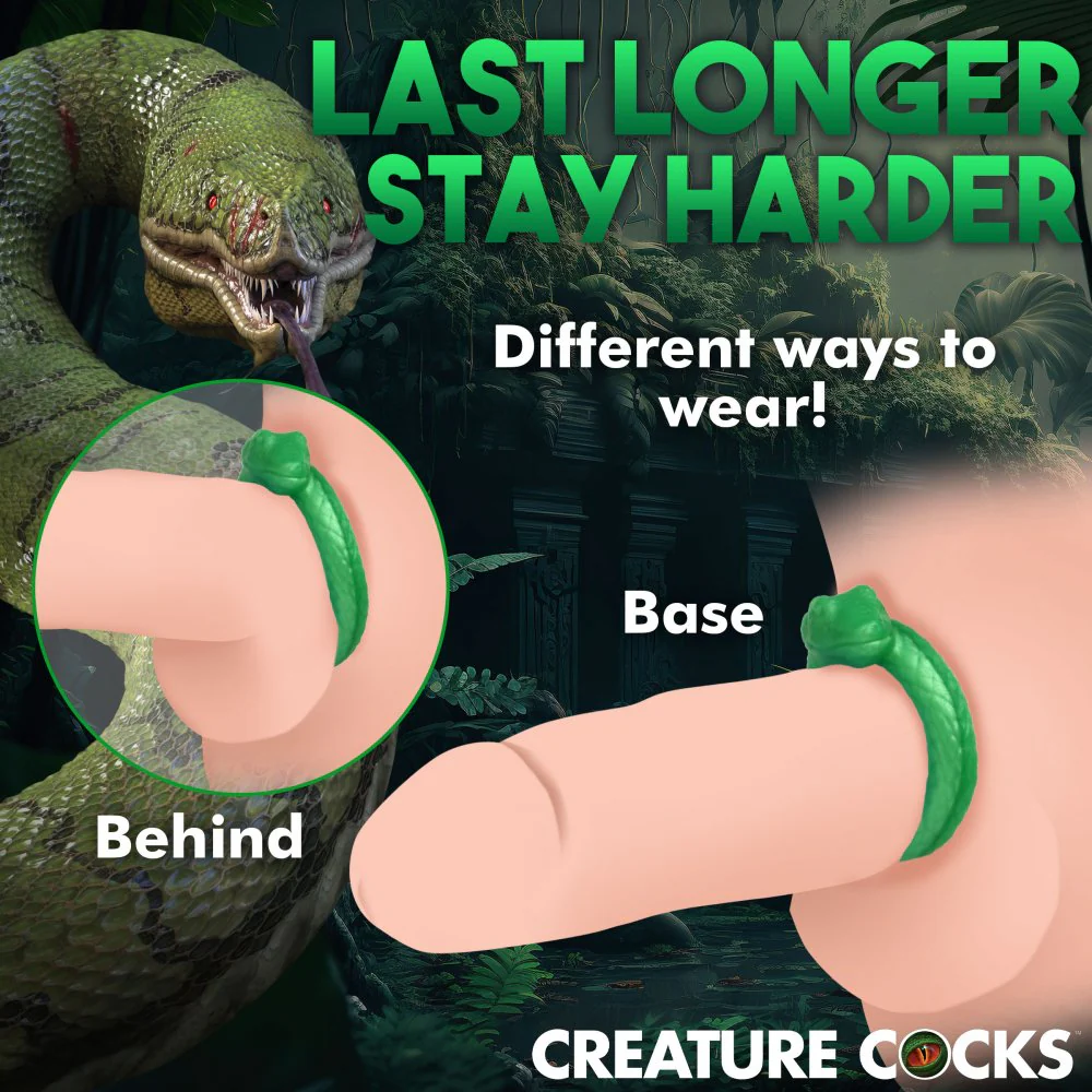Serpentine Silicone Cock Ring - Image 6