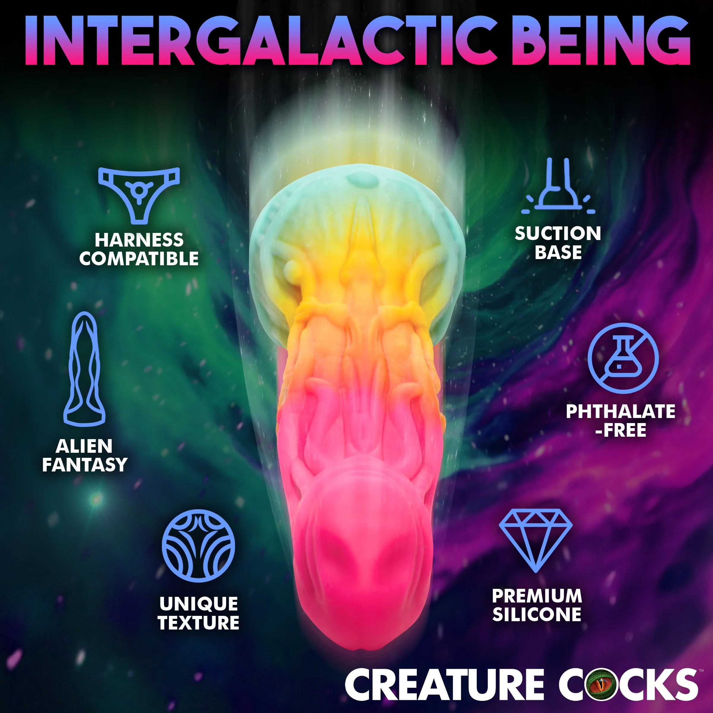 Shape Shifter Alien Silicone Dildo - Image 5