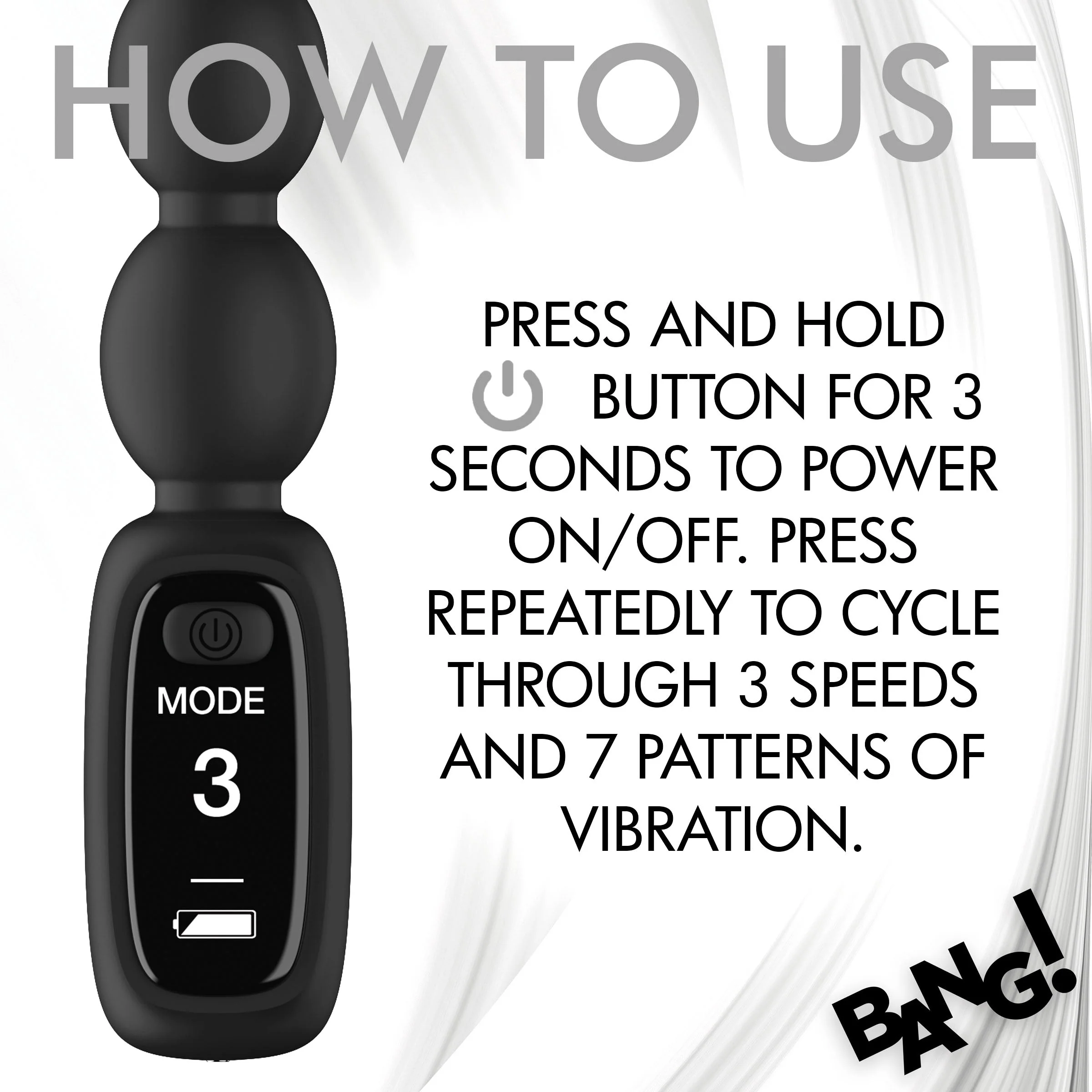 Silicone Anal Beads with Digital Display - Image 7