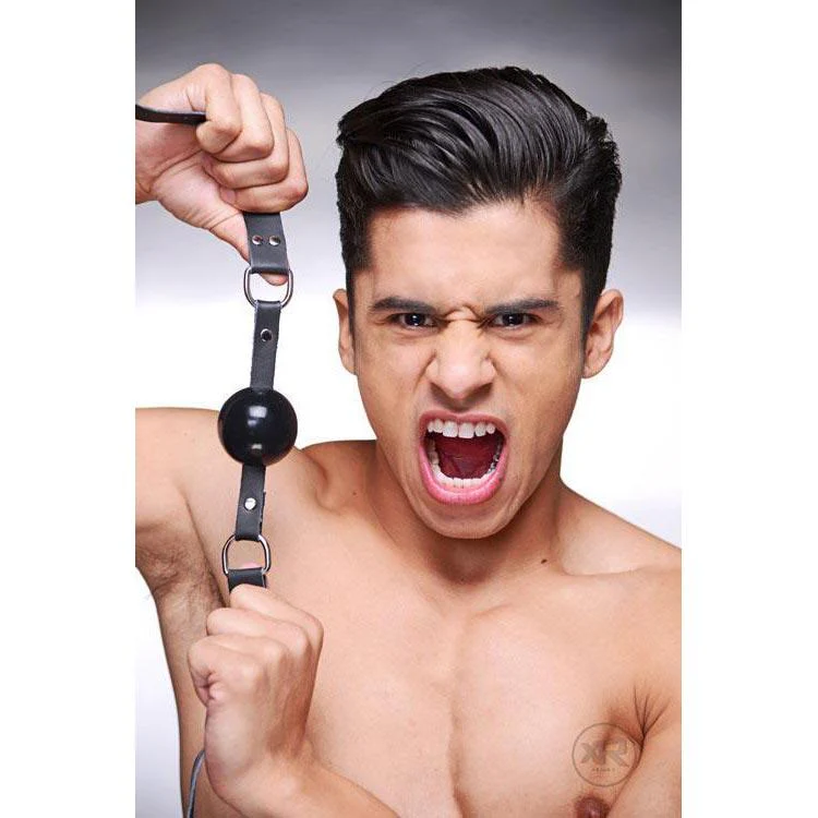 Silicone Ball Gags with Leather Straps - Image 2