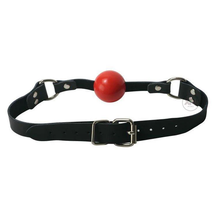 Silicone Ball Gags with Leather Straps - Image 4