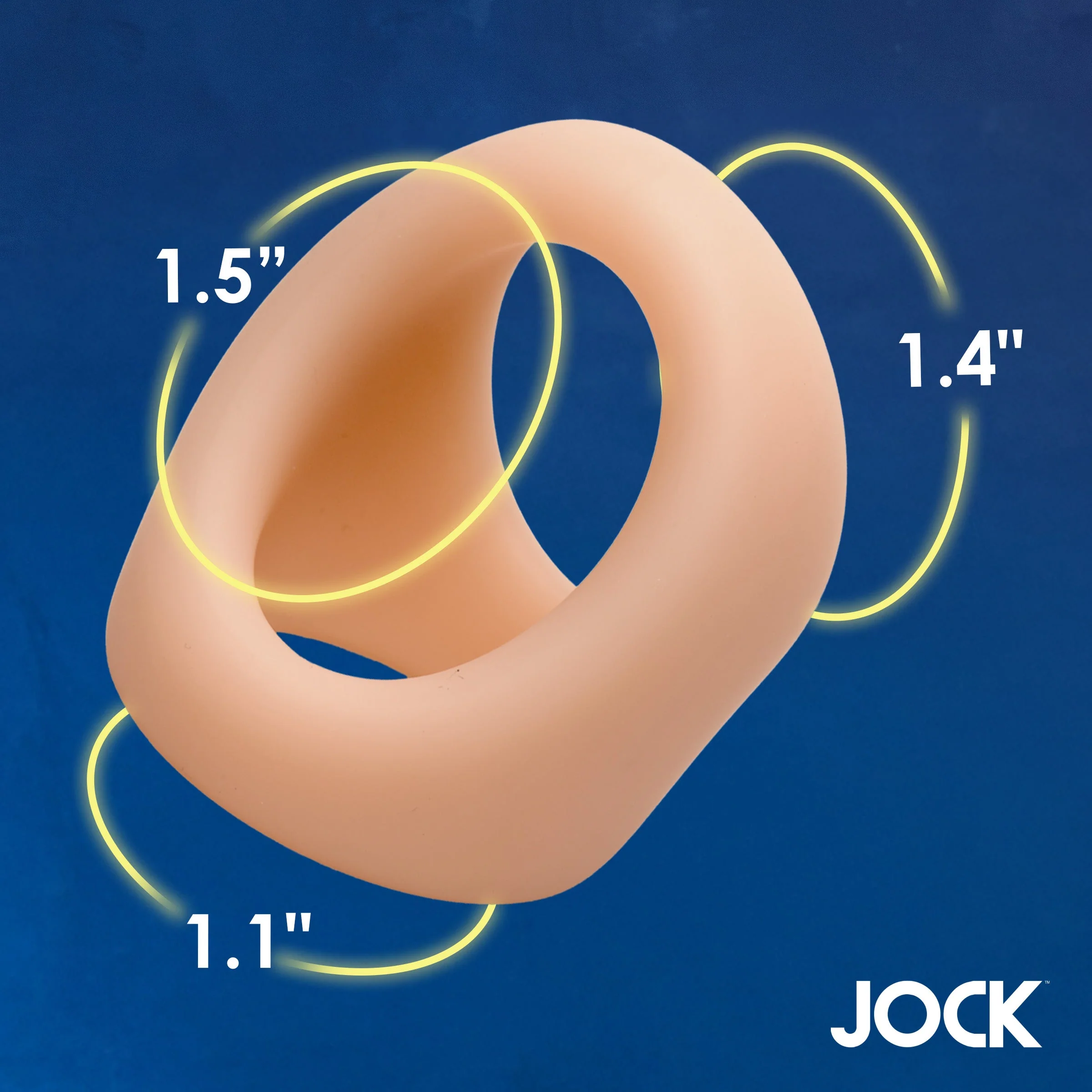 Silicone Cock & Ball Ring - Image 4