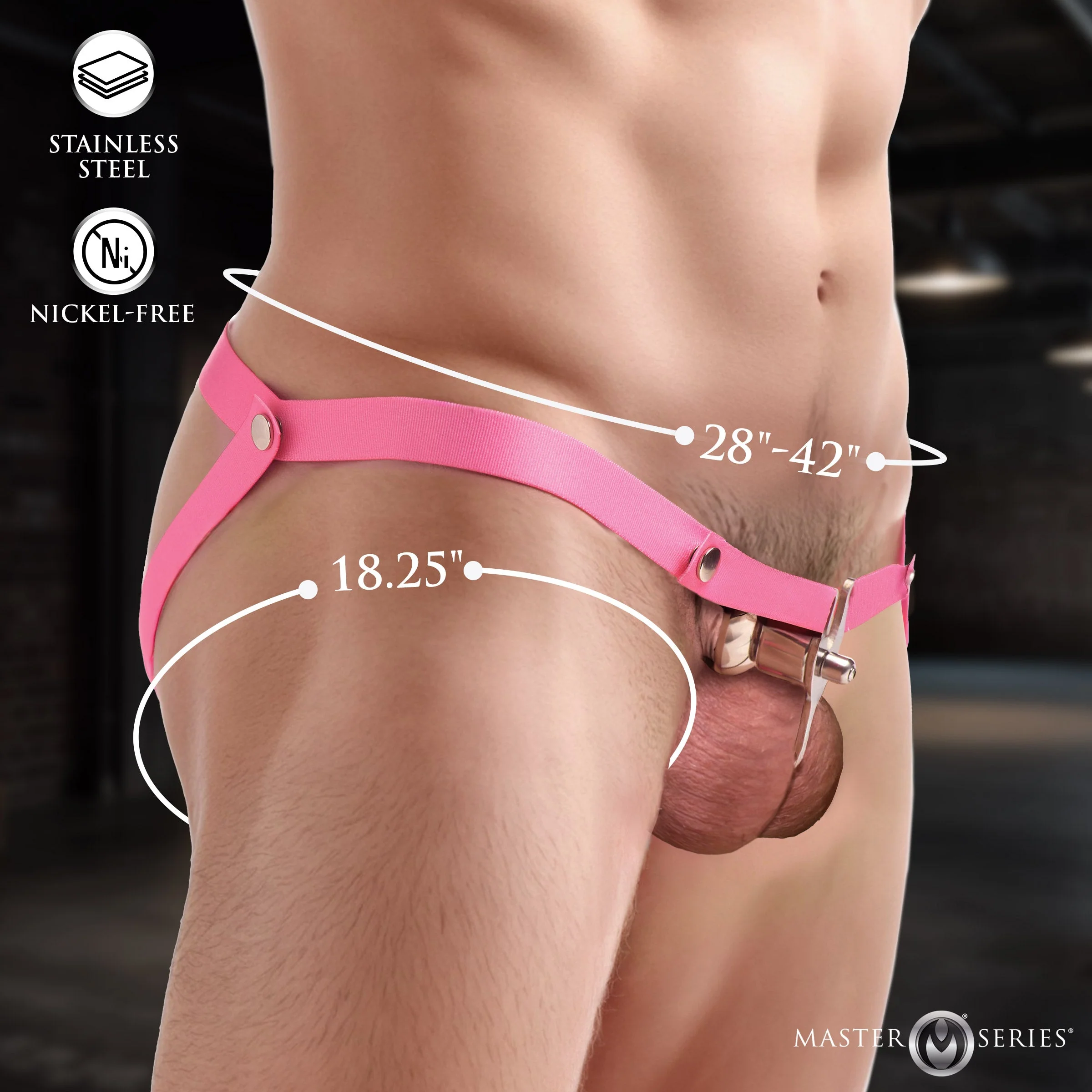 Sissy Vice Push-In Chastity Cage - Image 5