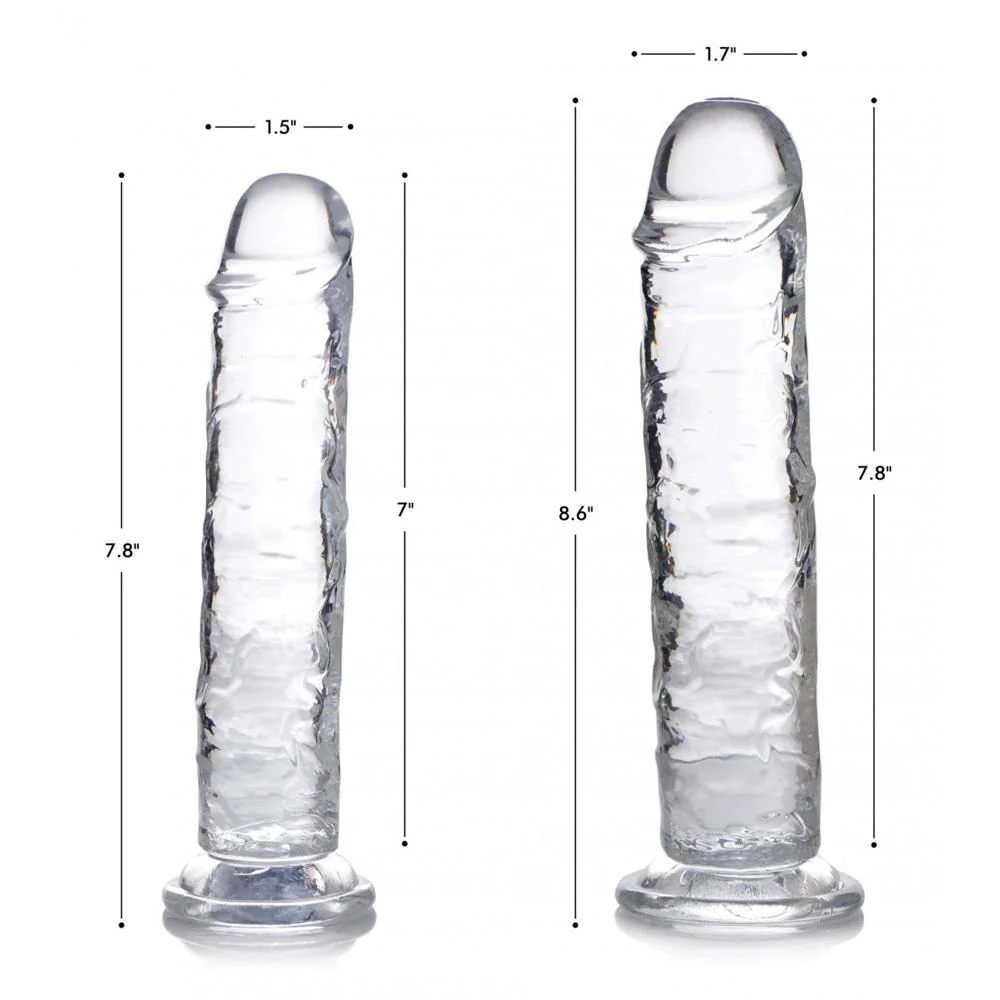 Slim C-Thru Clear Dildo - Image 2