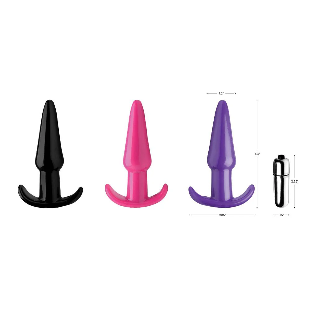 Smooth Vibrating Anal Plug - Image 7