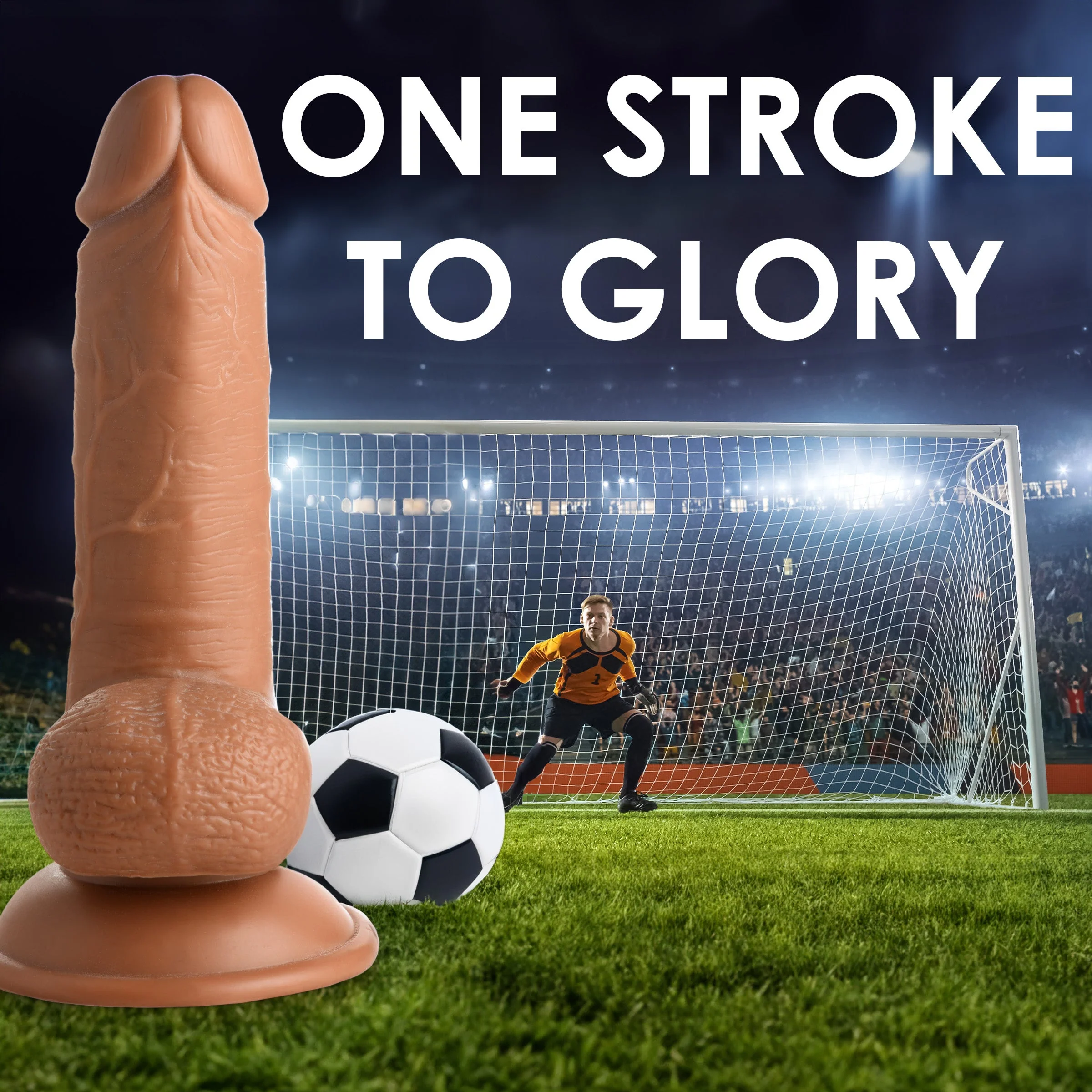 Soccer Sam 7 Inch Dildo - Image 3