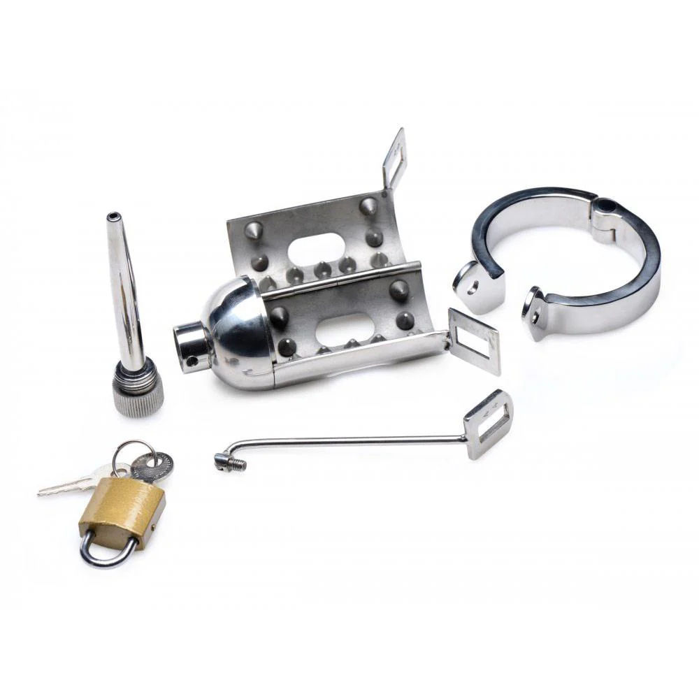 Spiked Chamber Chastity Cage - Image 10