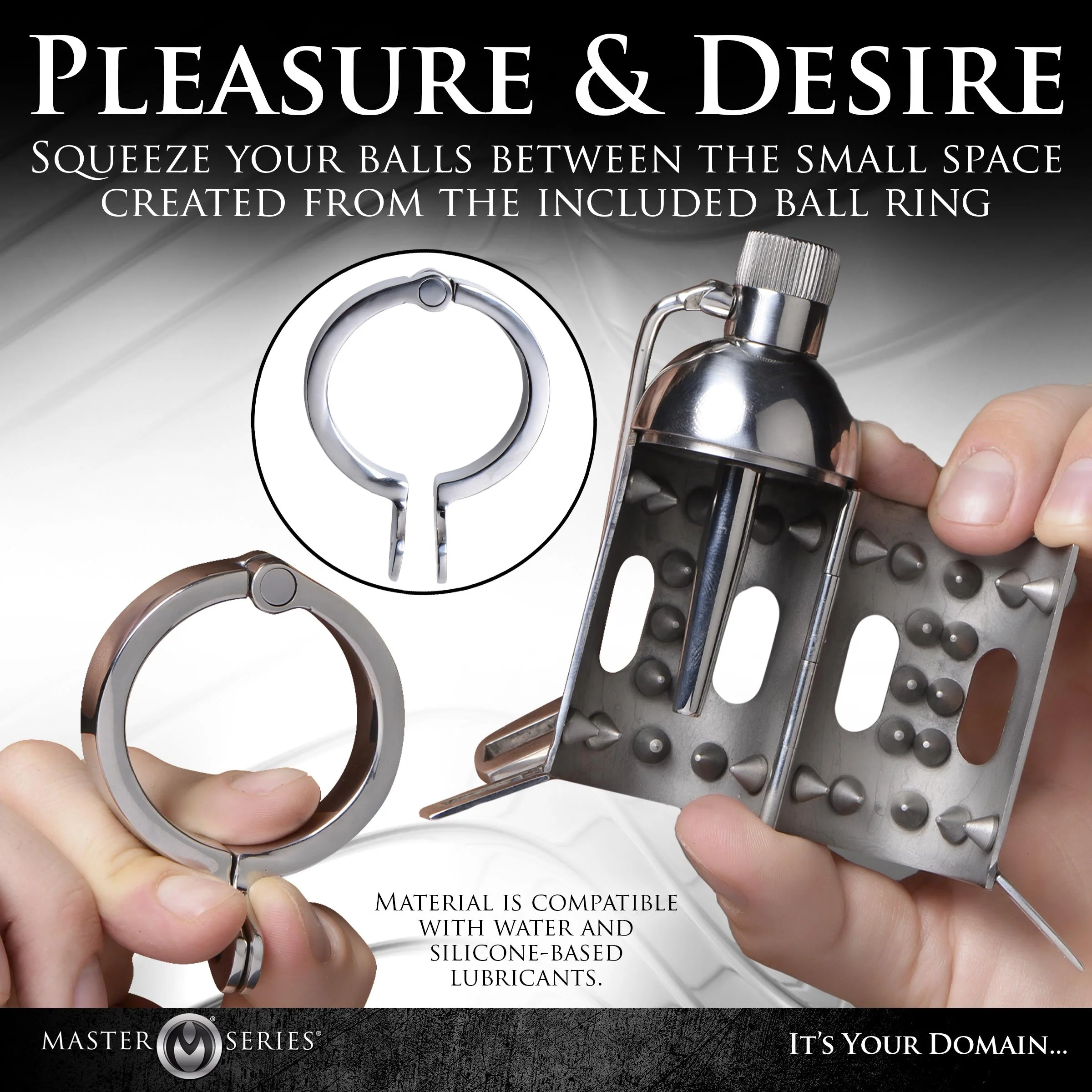 Spiked Chamber Chastity Cage - Image 8