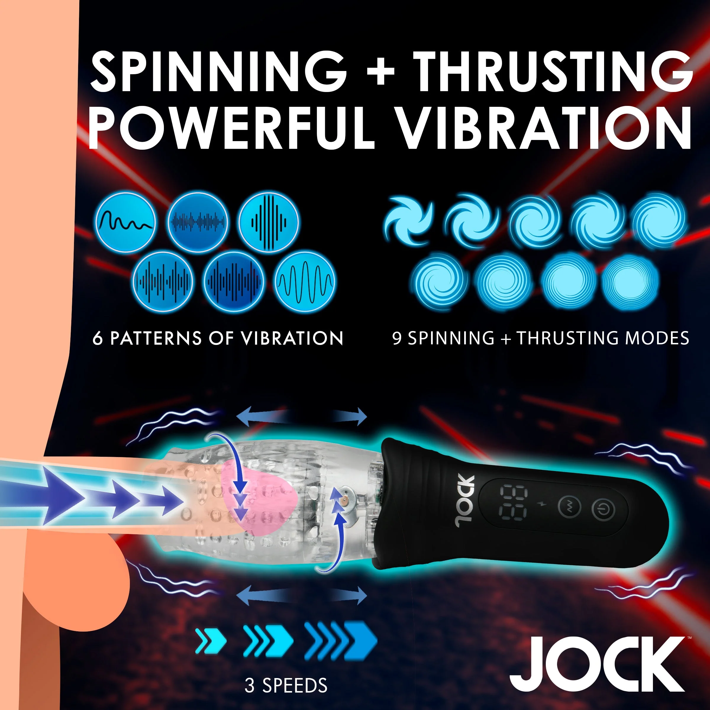 Spinning, Thrusting and Vibrating Masturbator - Image 6