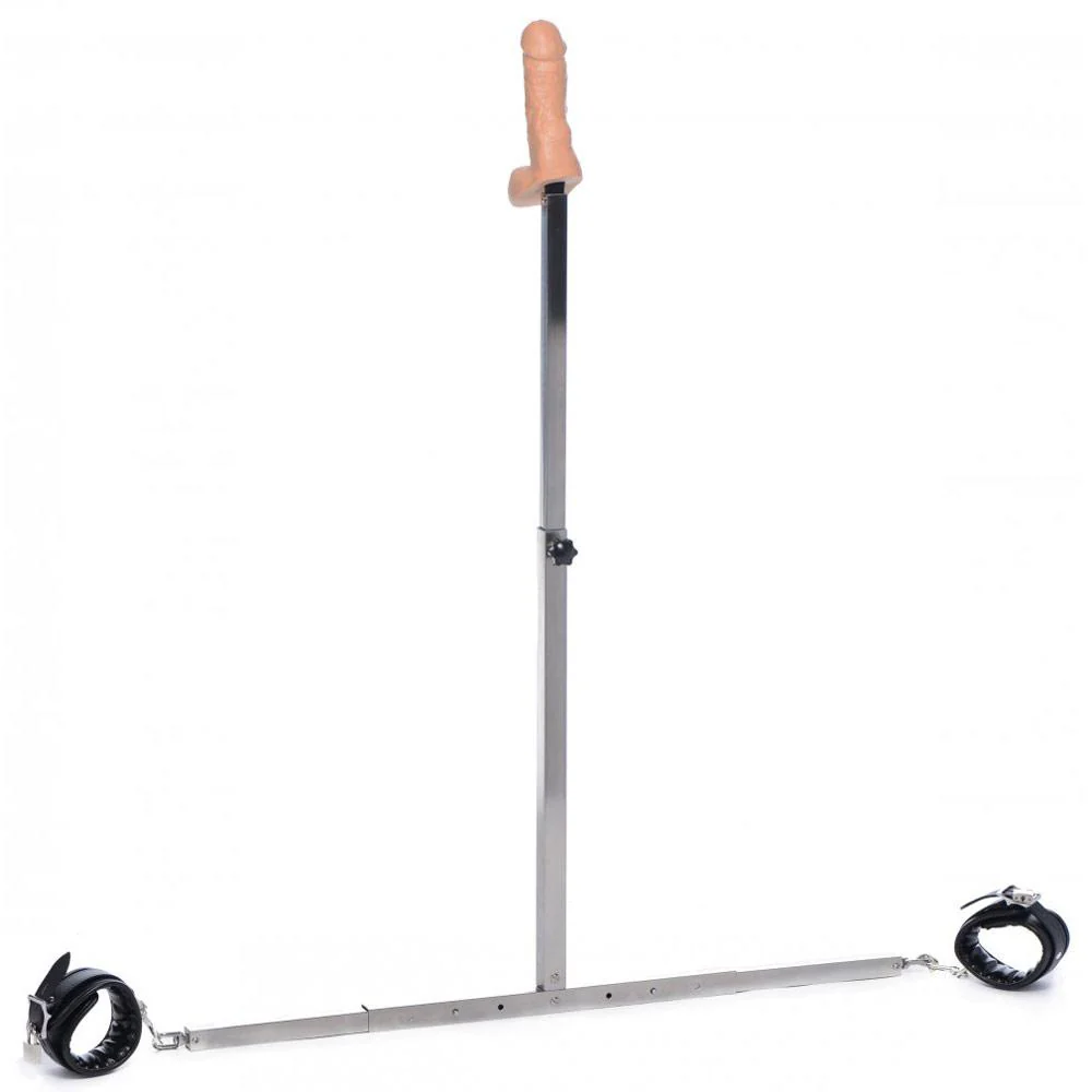 Squat Anal Impaler with Spreader Bar and Cuffs - Image 6